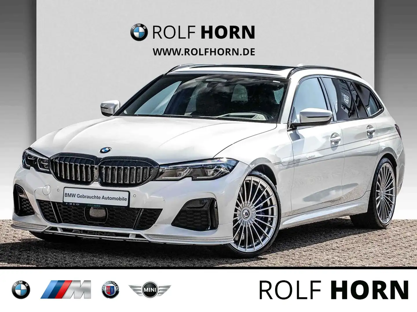 Alpina B3 Touring Navi Pano HeadUp h/k RKam Klima Alb - 1