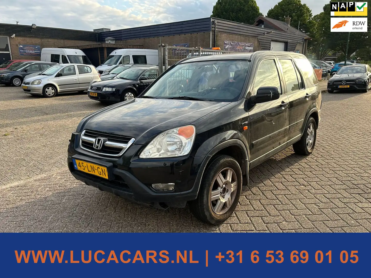 Honda CR-V 2.0i ES AUTOMAAT Zwart - 1