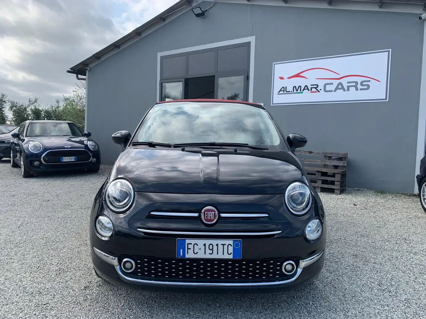 Fiat 500C 500C 1.2 Pop Star 69cv E6 Nero - 1