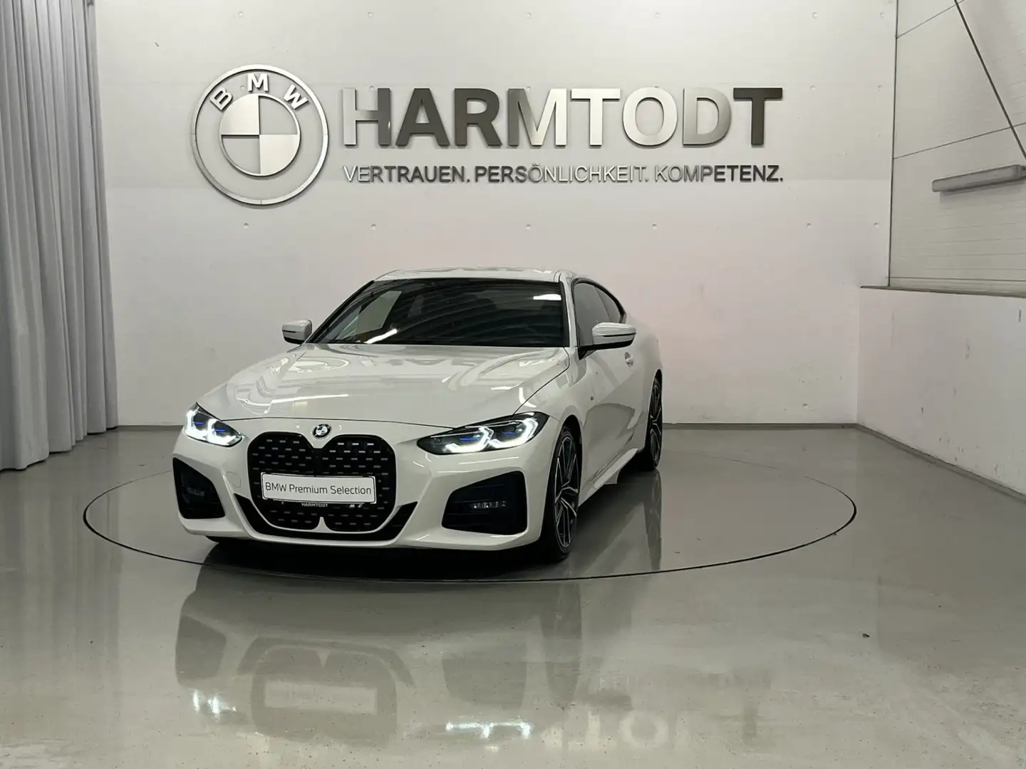 BMW 420 d xDrive *M-Sportpaket / Ö-Paket / Laser / Hifi* Weiß - 2
