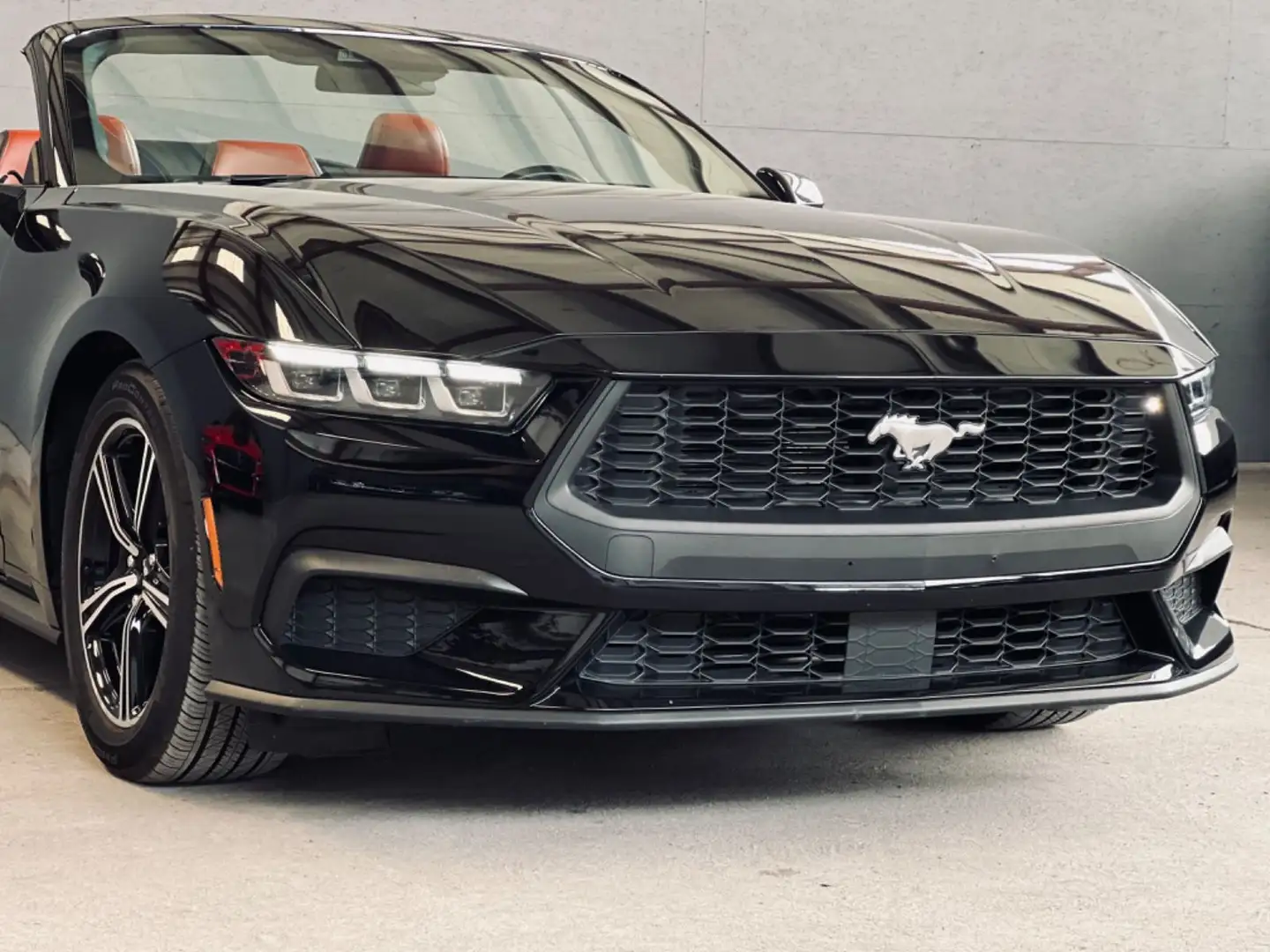 Ford Mustang 2.3 EcoBoost Cabrio Unfallfrei *Premium* Schwarz - 1