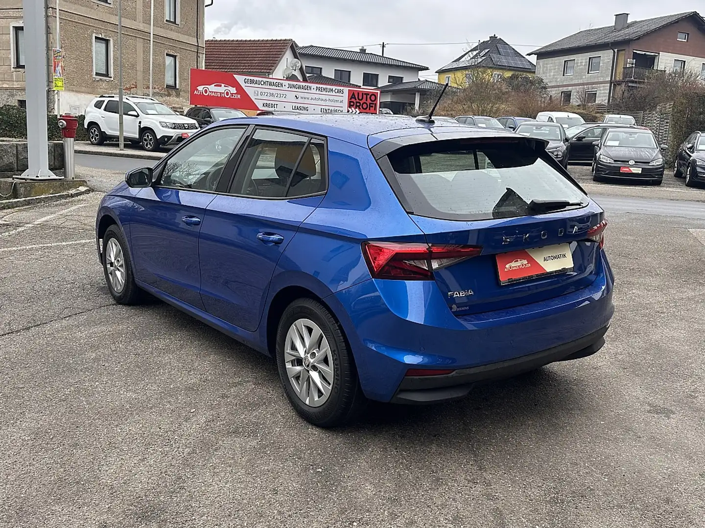 Skoda Fabia 1,0 TSI DSG *LED Licht, Sitzheizung, KESSY, NAV... Blau - 2