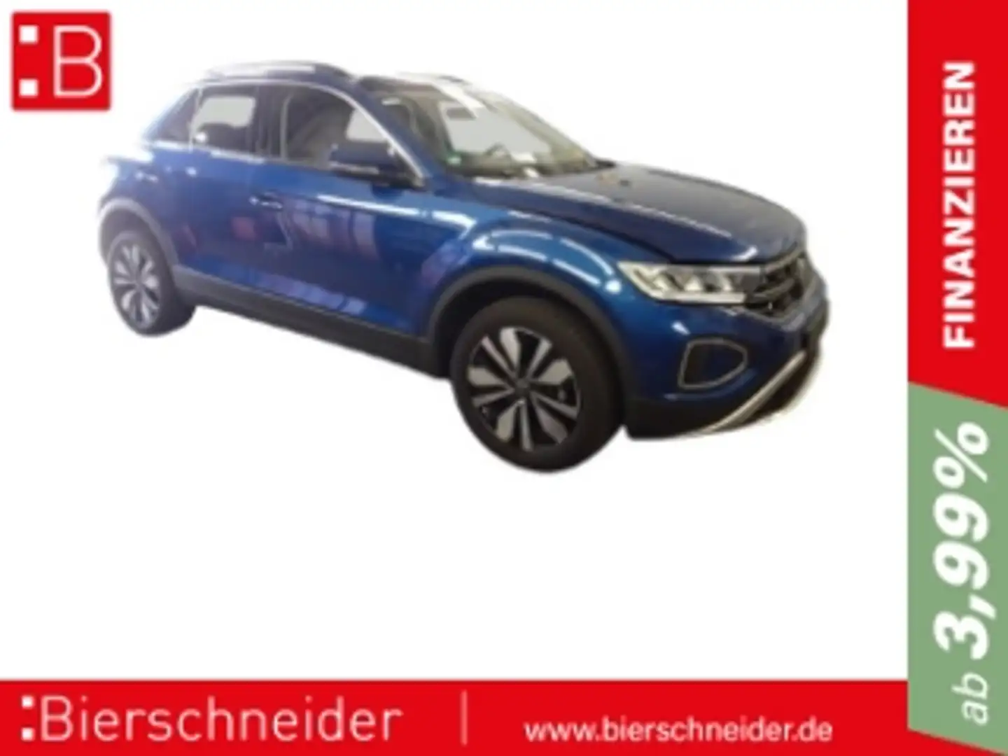 Volkswagen T-Roc 1.5 TSI Move REAR VIEW LED NAVI SHZ Blau - 1