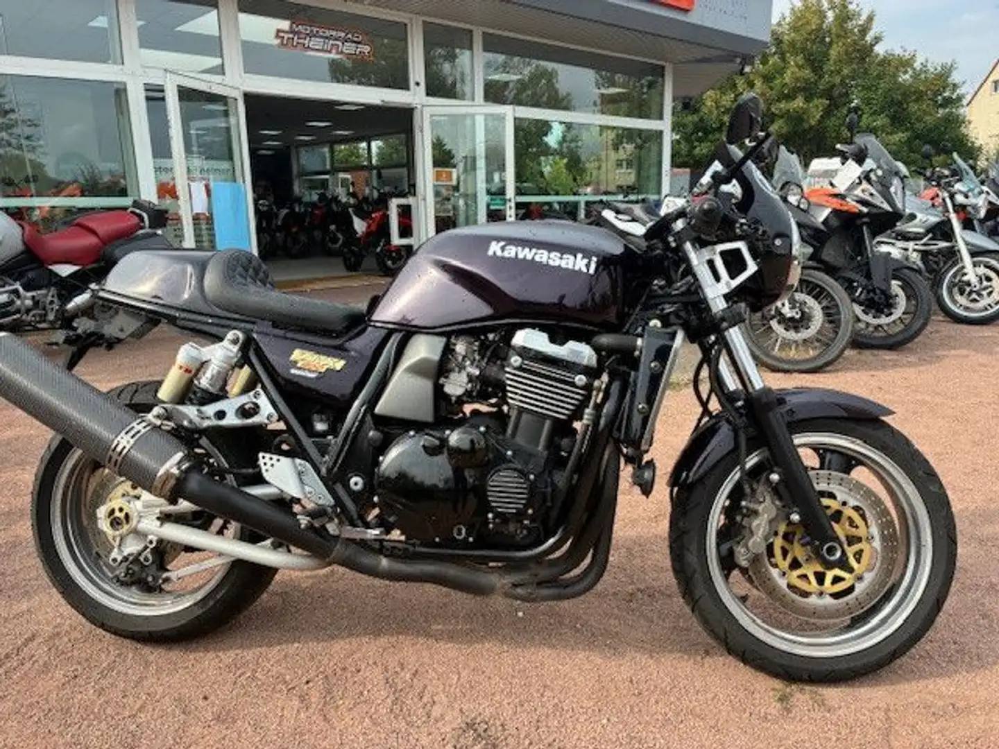 Kawasaki ZRX 1100 UMBAU Paars - 1