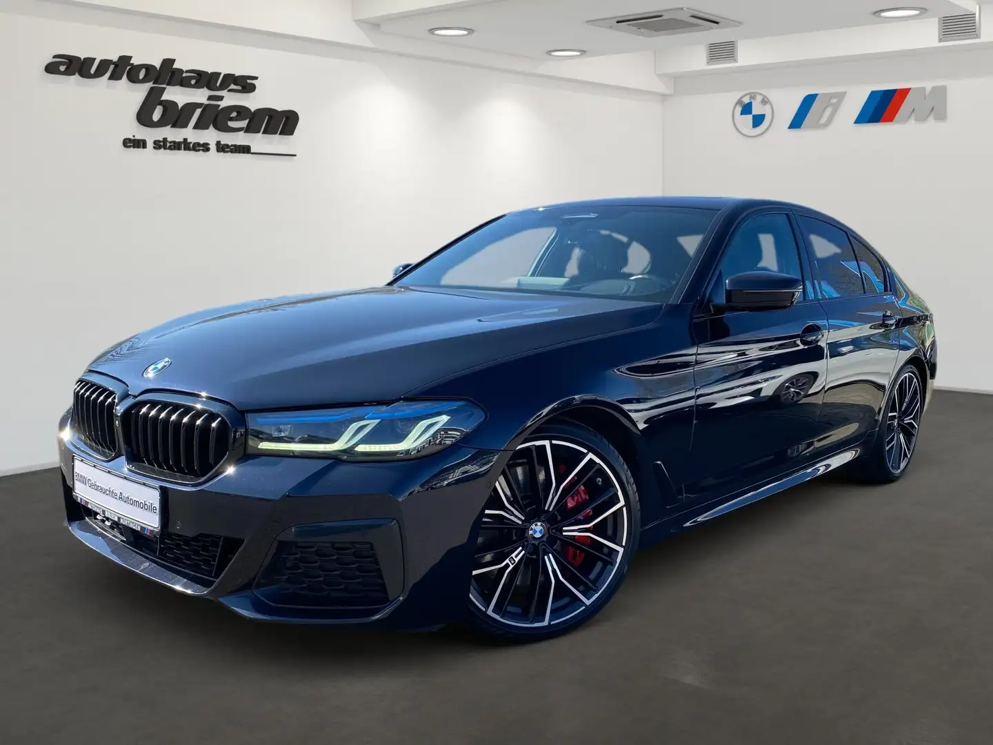 BMW 550 M550i xDrive Limousine Head-Up HK HiFi DAB WLAN Чёрный - 1