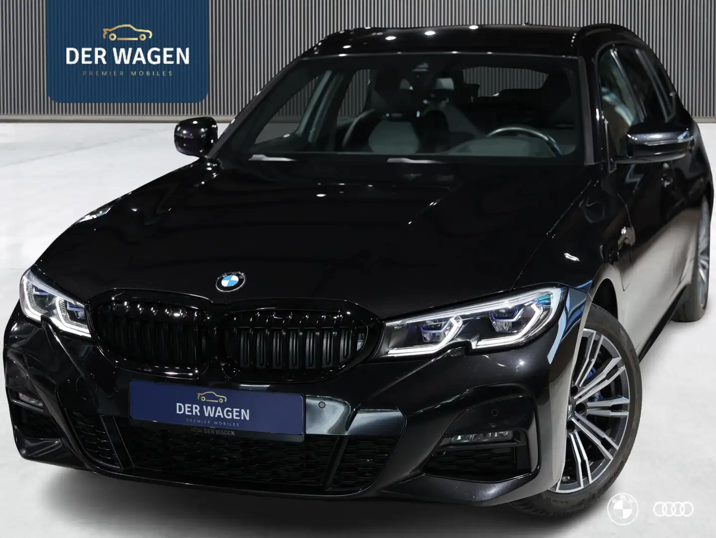 BMW 330 330E M SPORT / HEADUP / HIFI / STUURVW / TREKHAAK Noir - 1