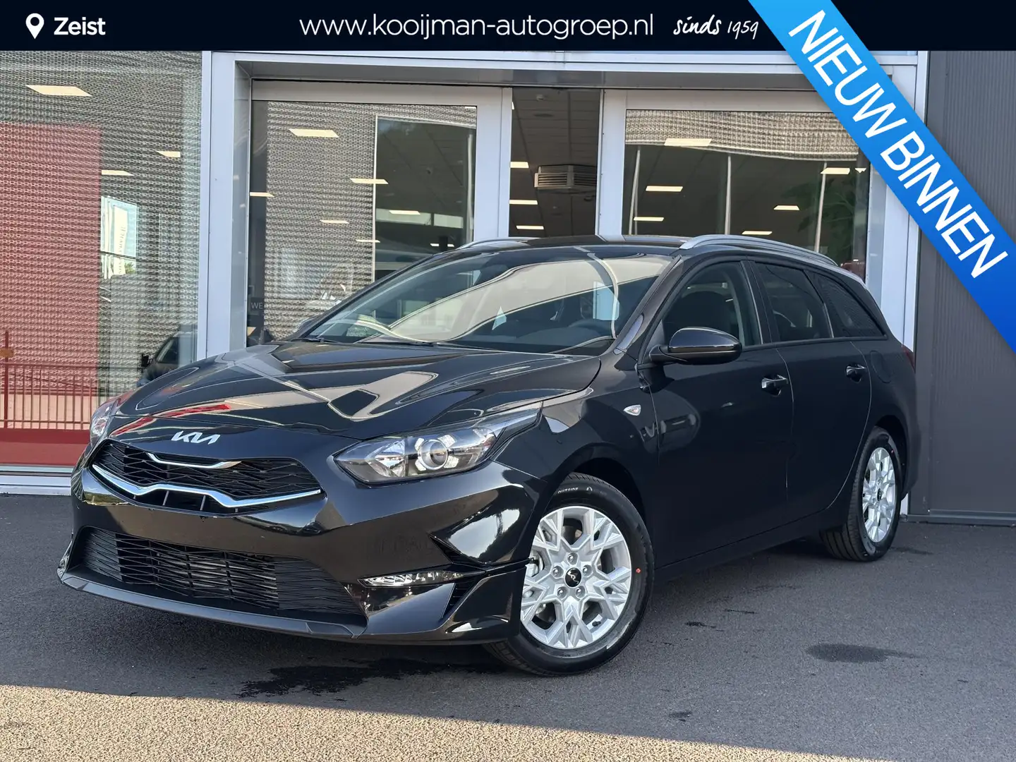 Kia Ceed SW / cee'd SW Sportswagon 1.0 T-GDi ComfortLine Navigatie | Clim Zwart - 1