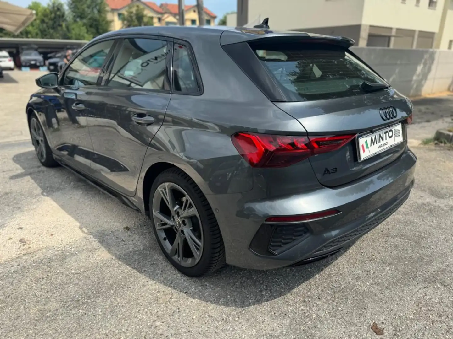 Audi A3 SPB 40 TDI quattro S tronic S line edition Grigio - 2