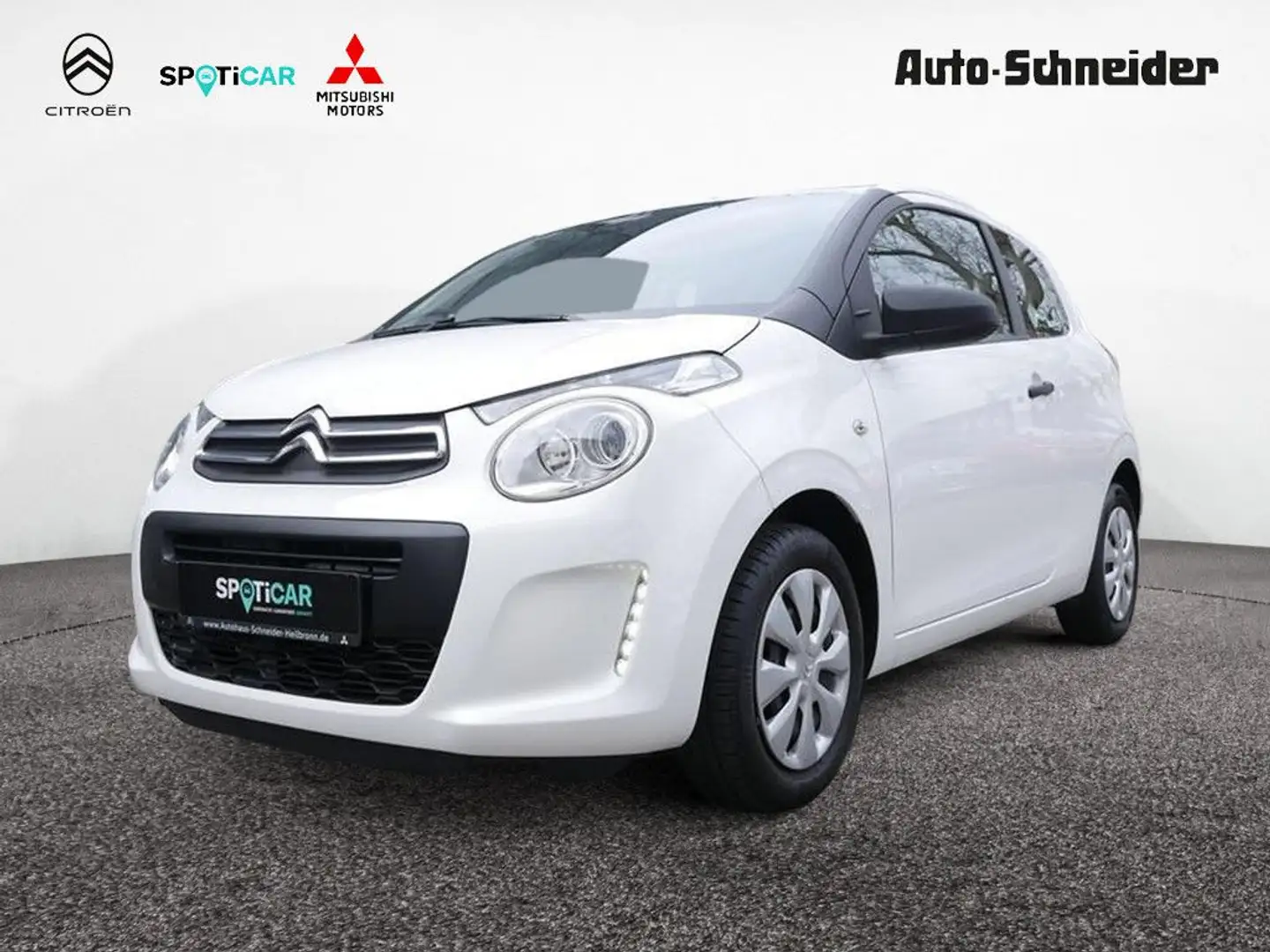 Citroen C1 1.0 VTi 72 Feel KLIMA Weiß - 1