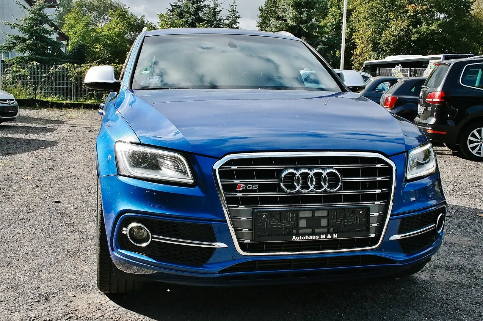 Audi SQ5 3.0 TDI quattro+Xenon+Leder+SHZ+GRA+EURO 6 Blau - 1