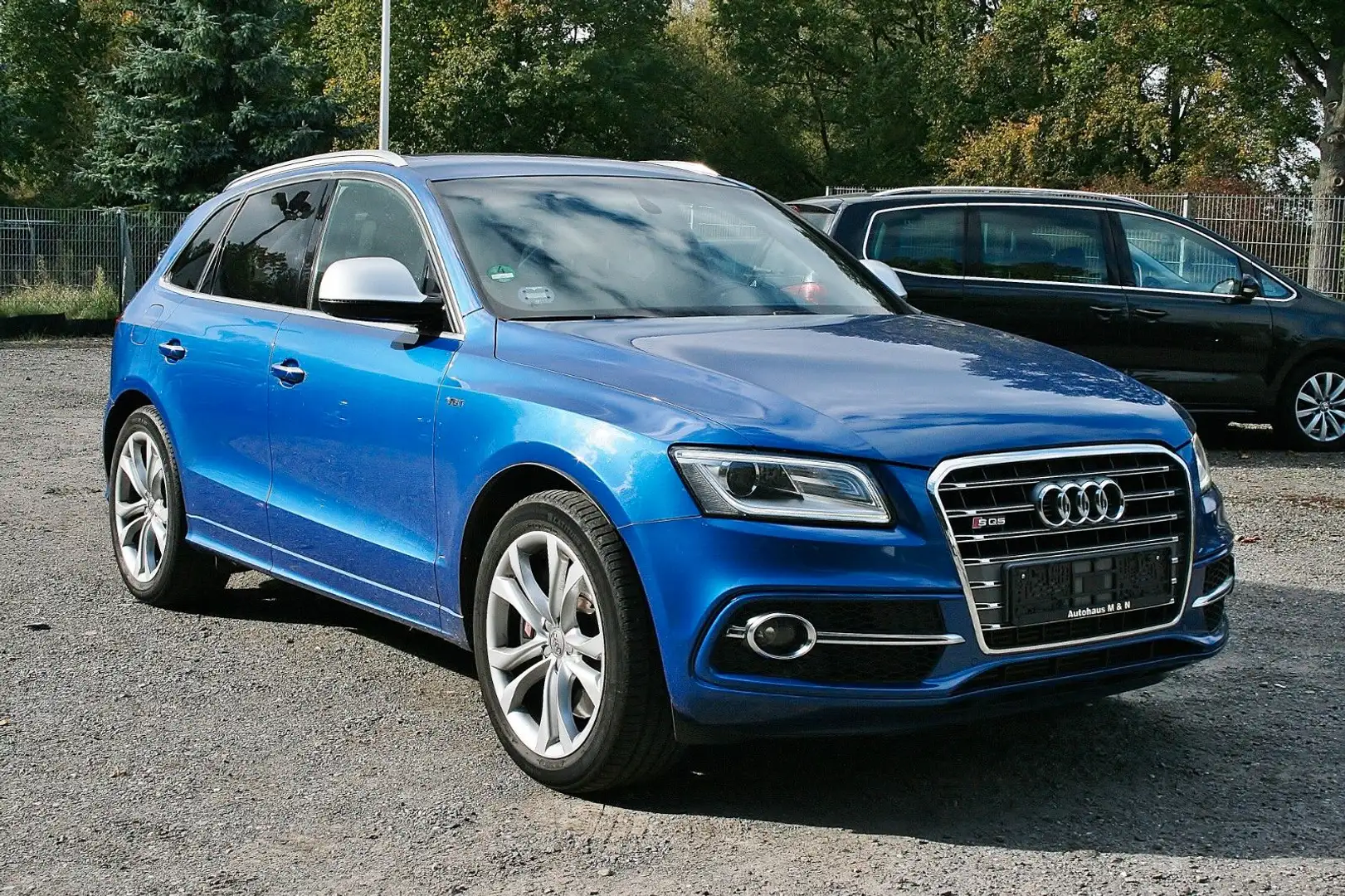 Audi SQ5 3.0 TDI quattro+Xenon+Leder+SHZ+GRA+EURO 6 Blau - 2