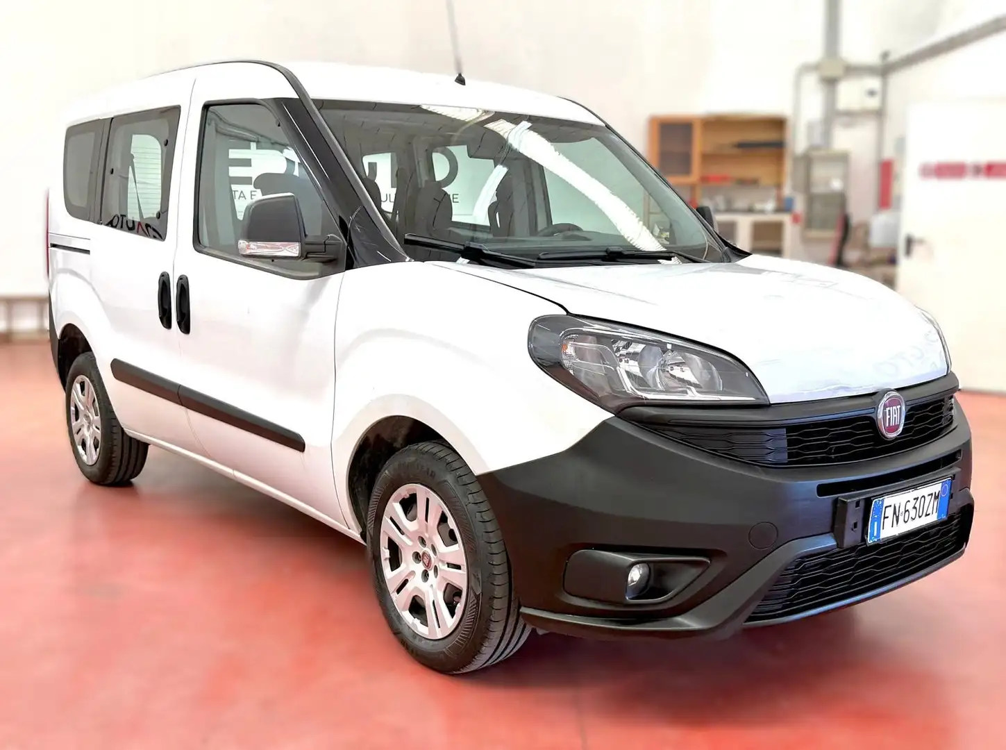 Fiat Doblo Doblo 1.3 mjt 16v 95cv 10900 iva e pass. compr.N1 Bianco - 1
