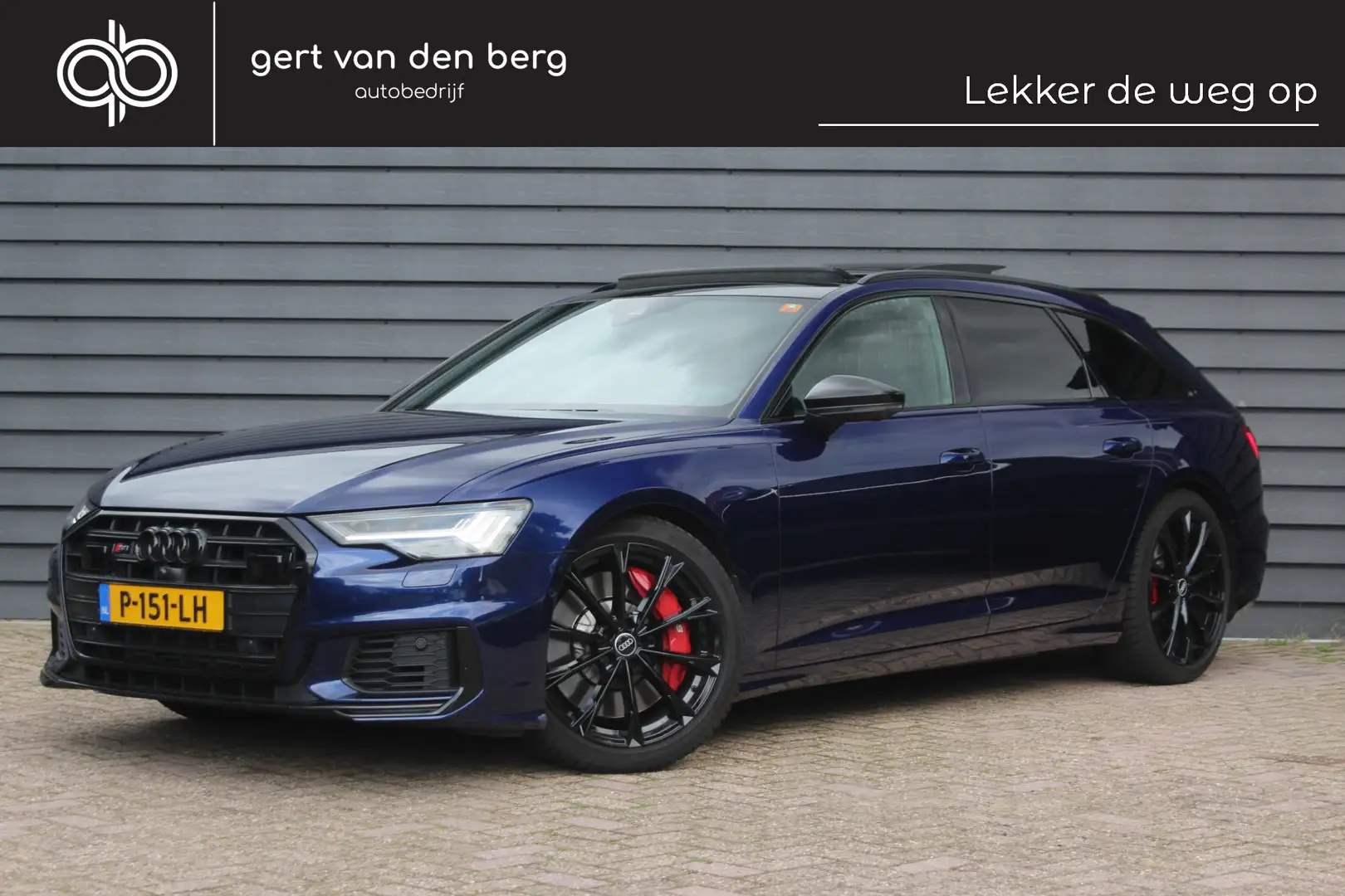 Audi S6 Avant TDI quattro - PANODAK - B&O - 4-WIELSTURING Azul - 1