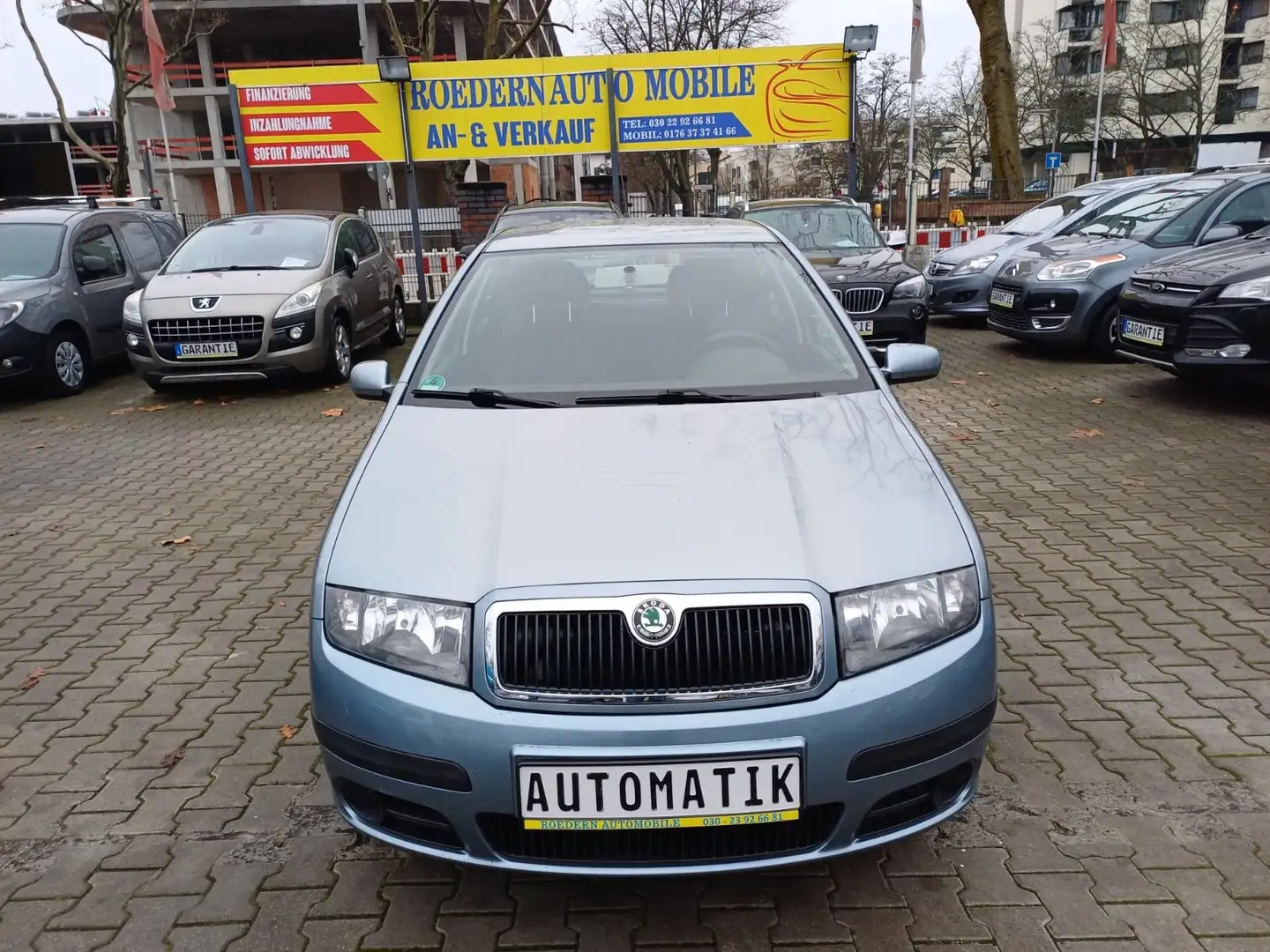 Skoda Fabia Extra*1HAND*AUTOMATIK Grau - 2