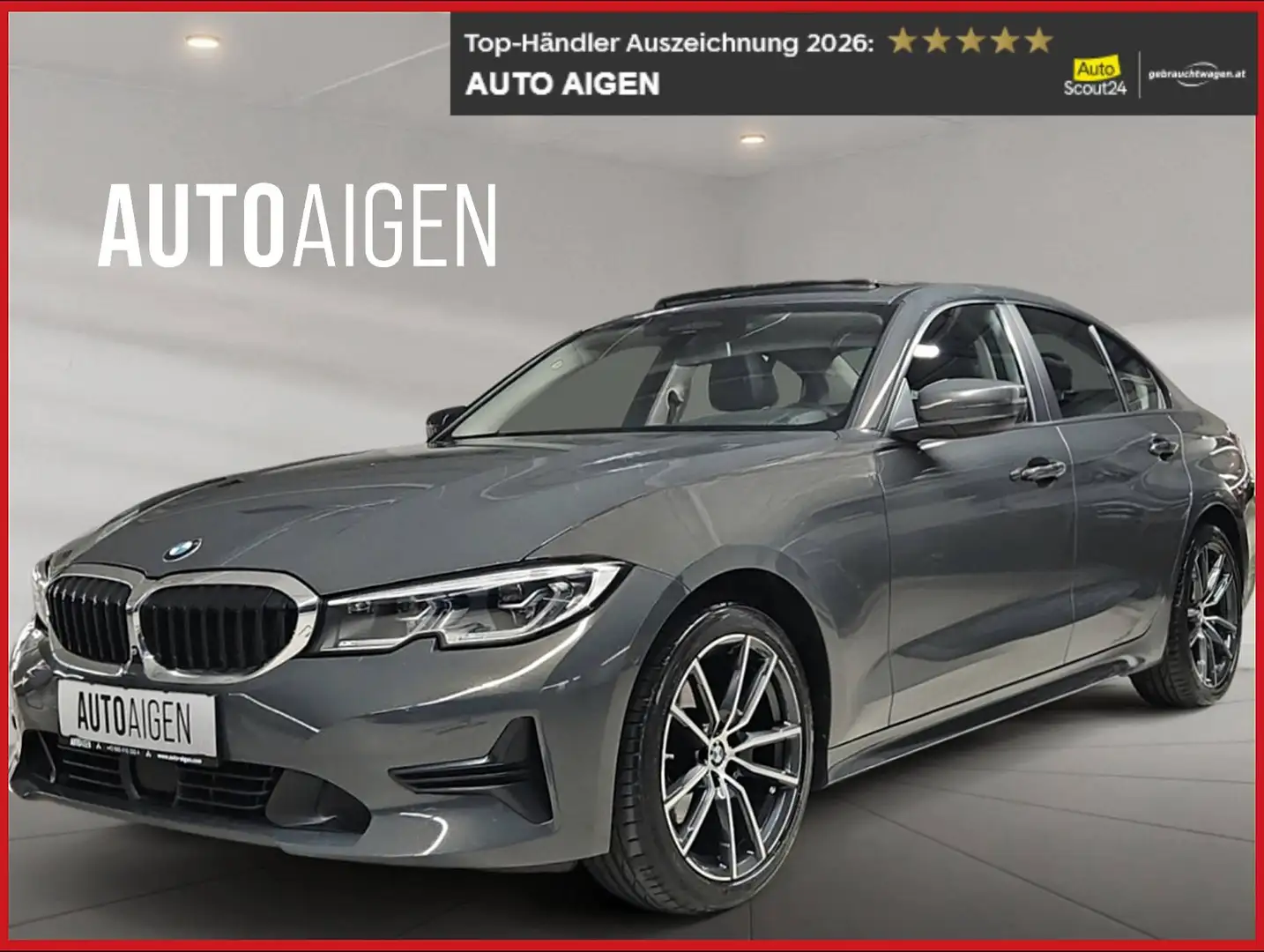 BMW 320 d xDrive * HEAD-UP * VIRTUAL COCKPIT * PANO * 1. BESITZ * 360° KAMERA * LASER/LED * MEMORY * Grau - 1