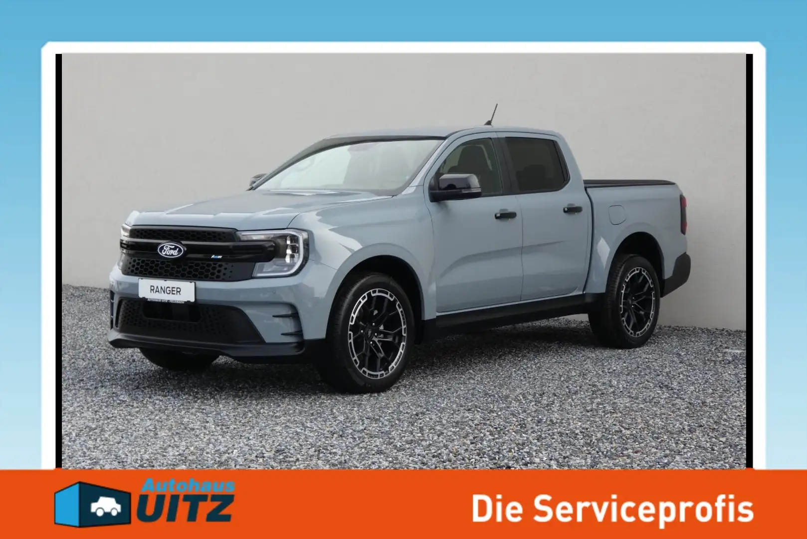 Ford Ranger 3,0 V6 MS-RT +AHK+RFK+LED+21Zoll+B&O Grau - 1