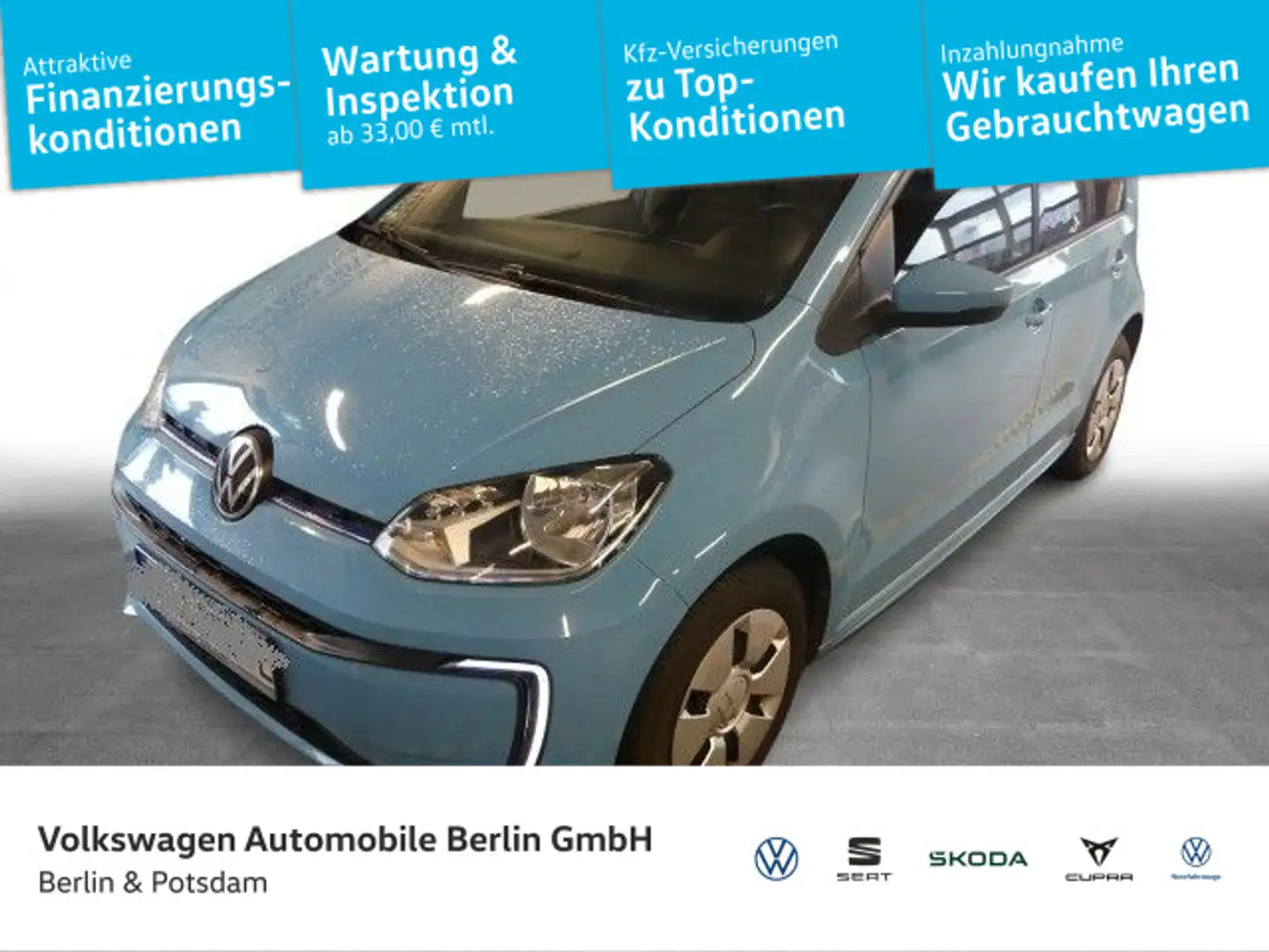 Volkswagen e-up! KAMERA MFL KLIMA SHZ Blau - 1