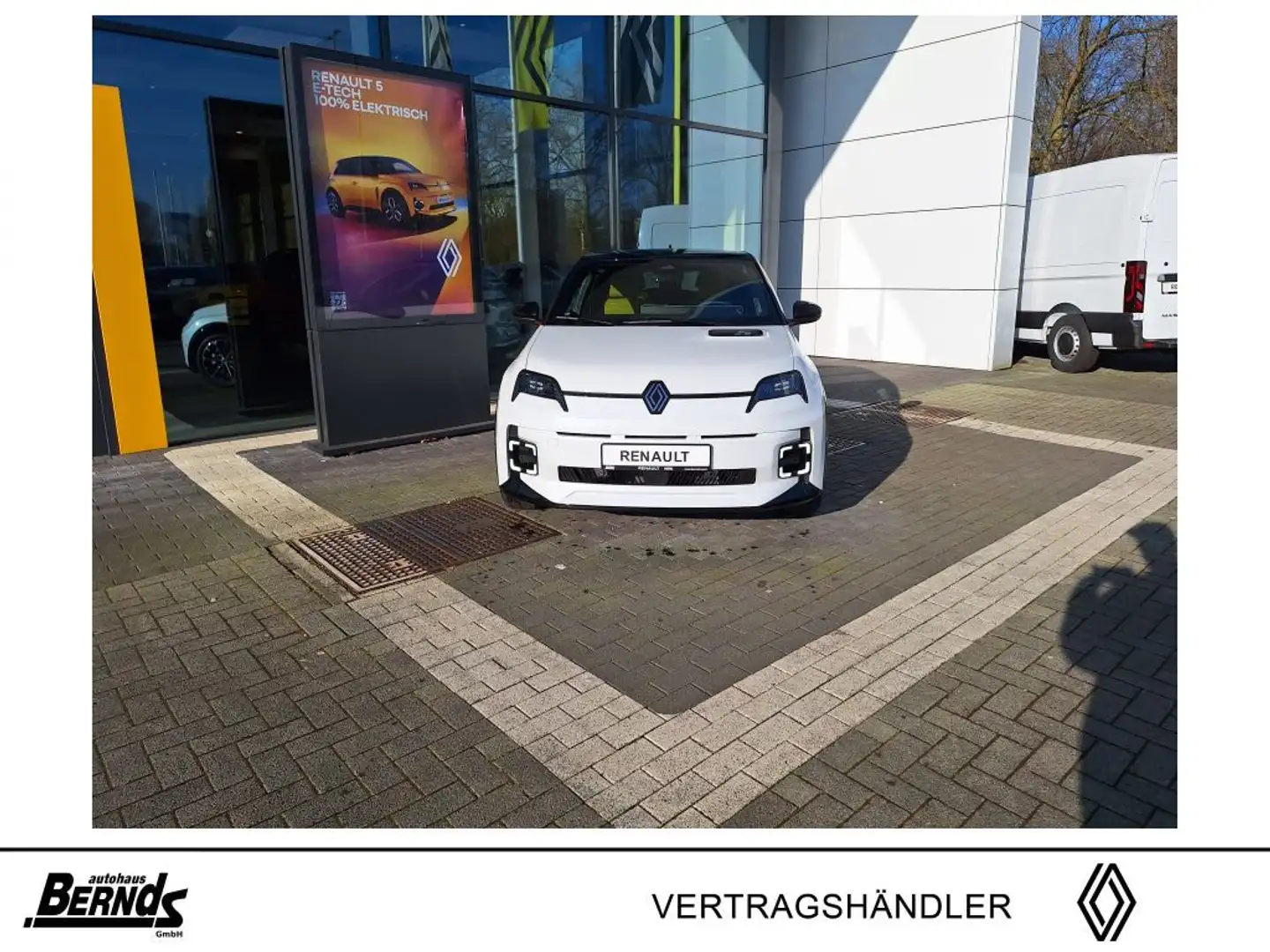 Renault R 5 E-Tech Iconic Five 150 Comfort Range GJR. | ISOFIX Blanc - 2