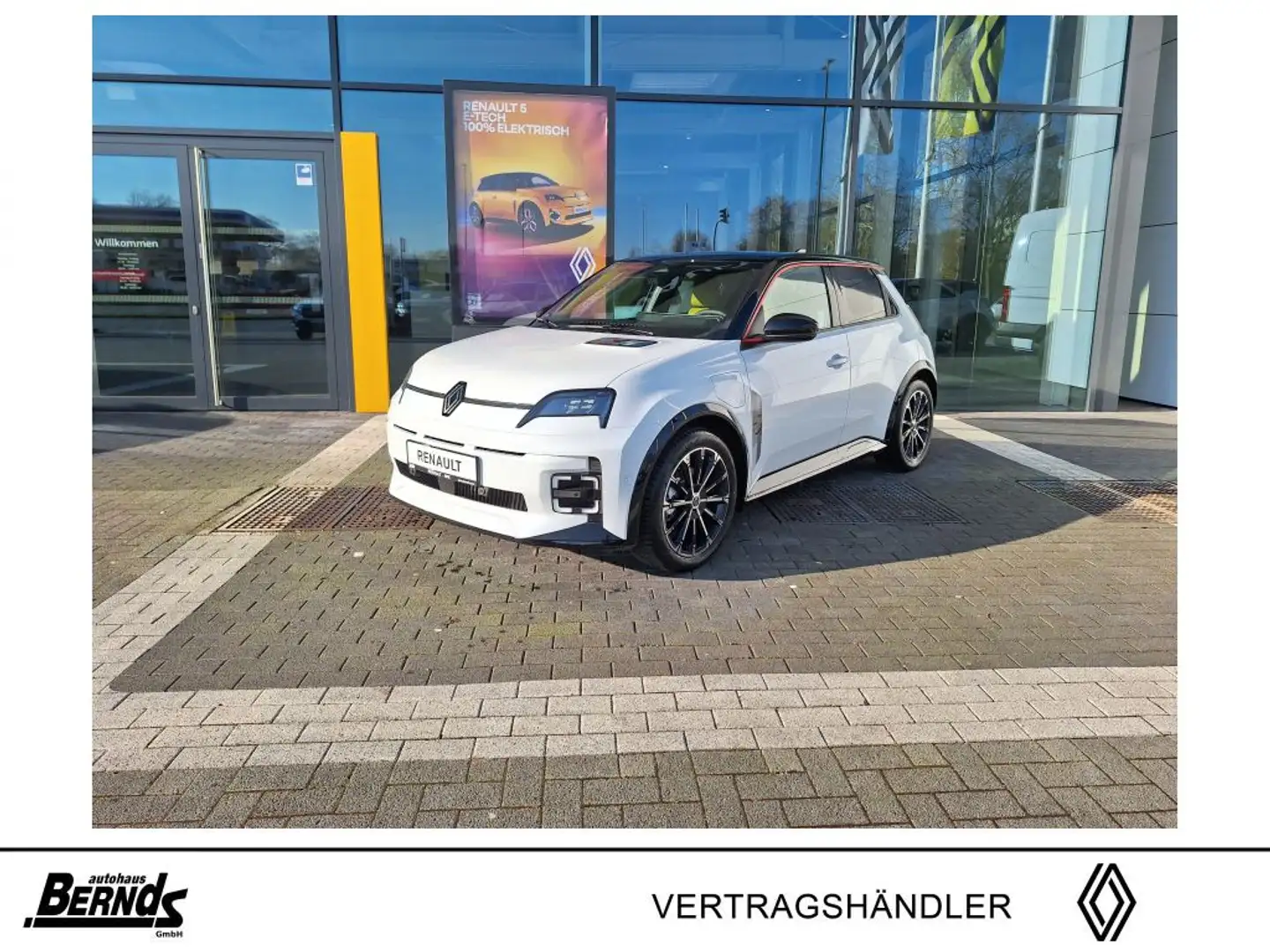 Renault R 5 E-Tech Iconic Five 150 Comfort Range GJR. | ISOFIX Weiß - 1
