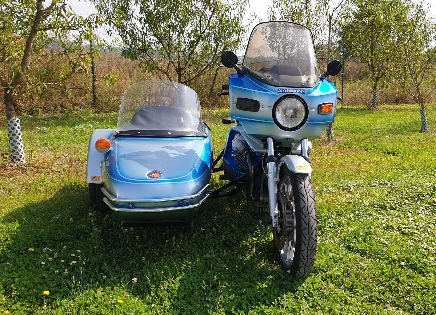 Moto Guzzi 1000 SP 1000 SP/NT & HMO Seitenwagen Срібний - 1
