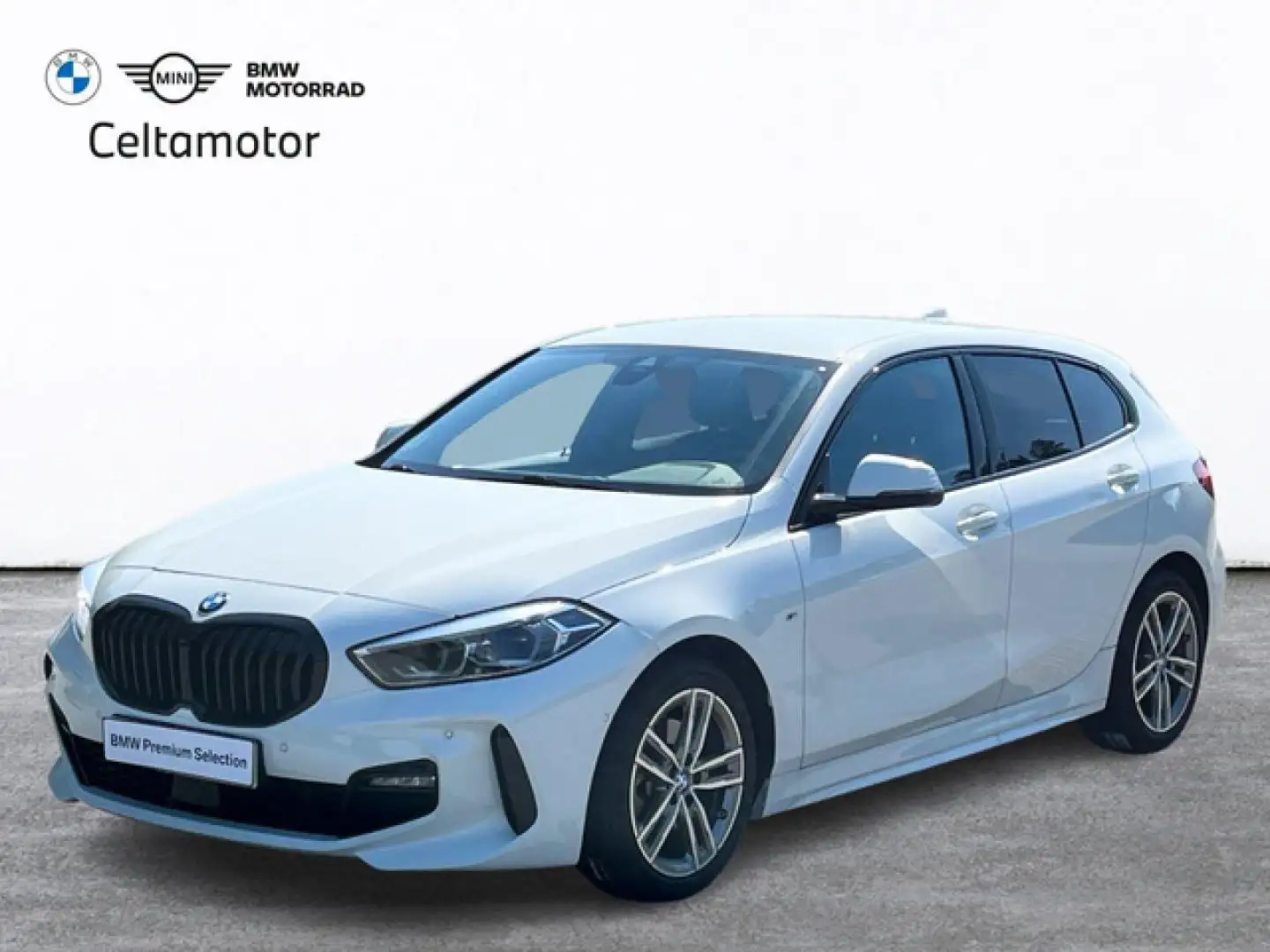 BMW 118 118dA Business Blanc - 1
