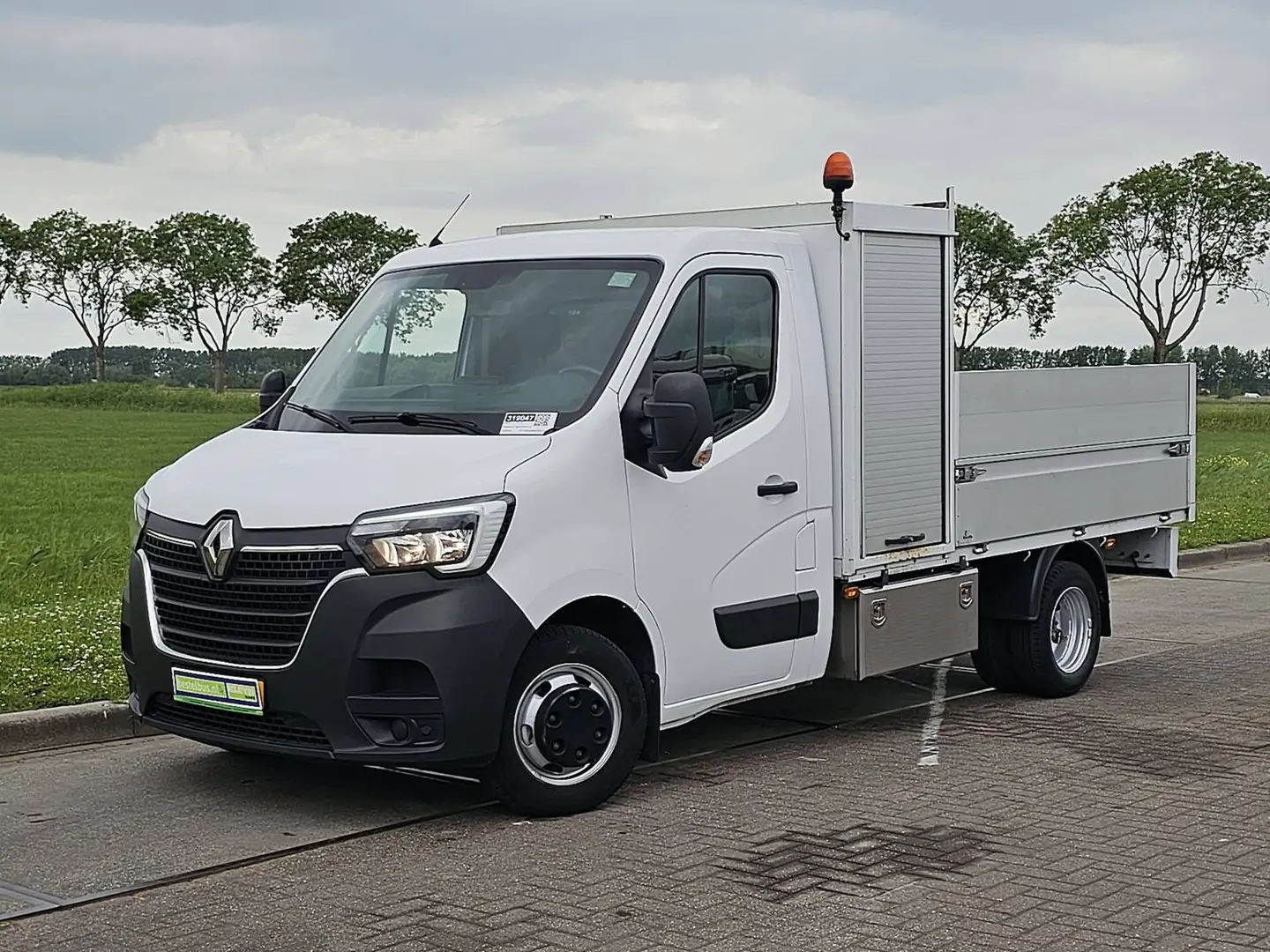 Renault Master 2.3 Open-Laadbak Euro6! Wit - 2
