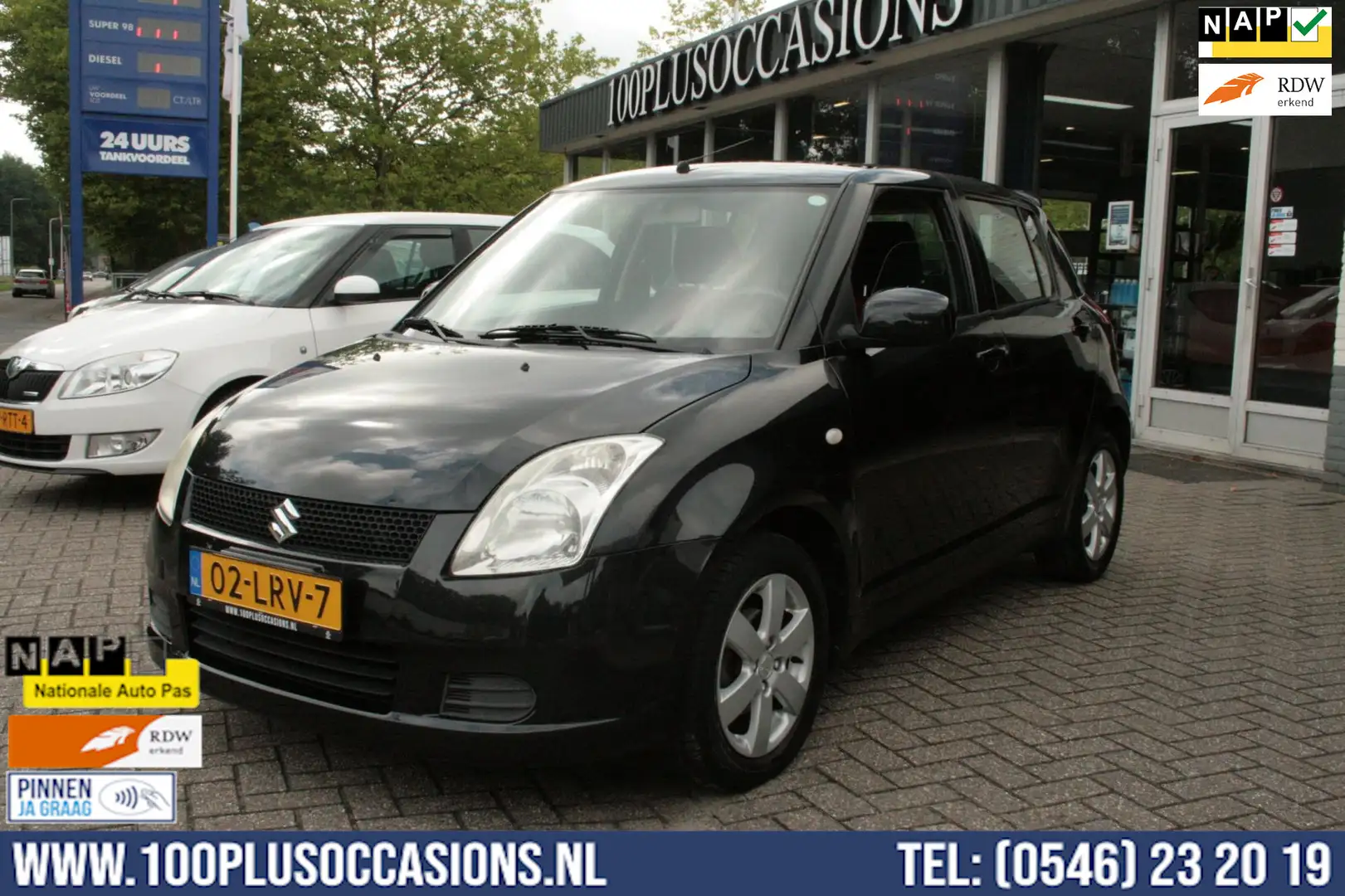 Suzuki Swift Lage km.stand, airco en nieuwe apk! 1.3 GA Negru - 1