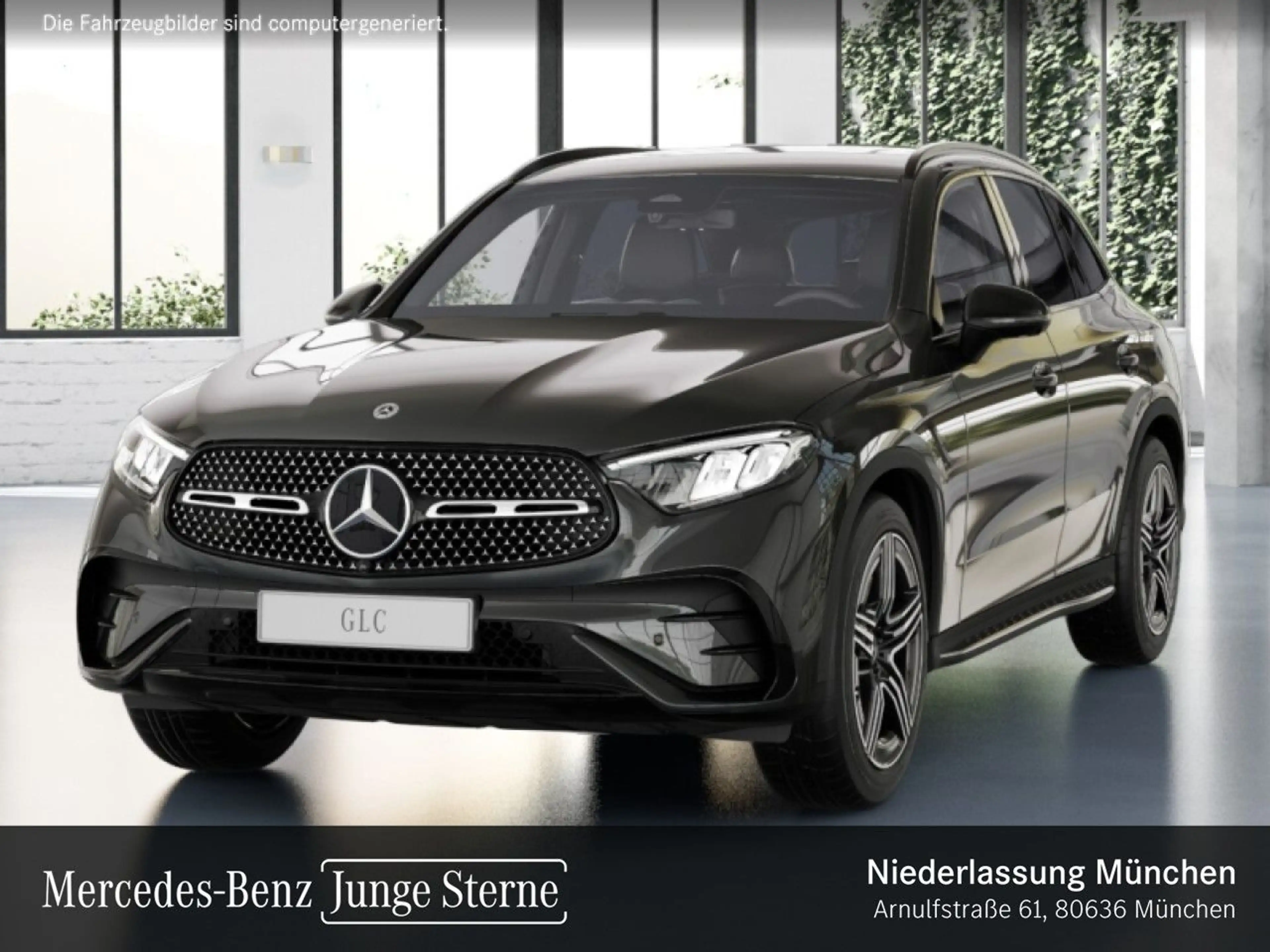 Mercedes-Benz GLC 200 4M AMG+NIGHT+360+AHK+LED+TOTW+KEYLESS+9G — photo 2