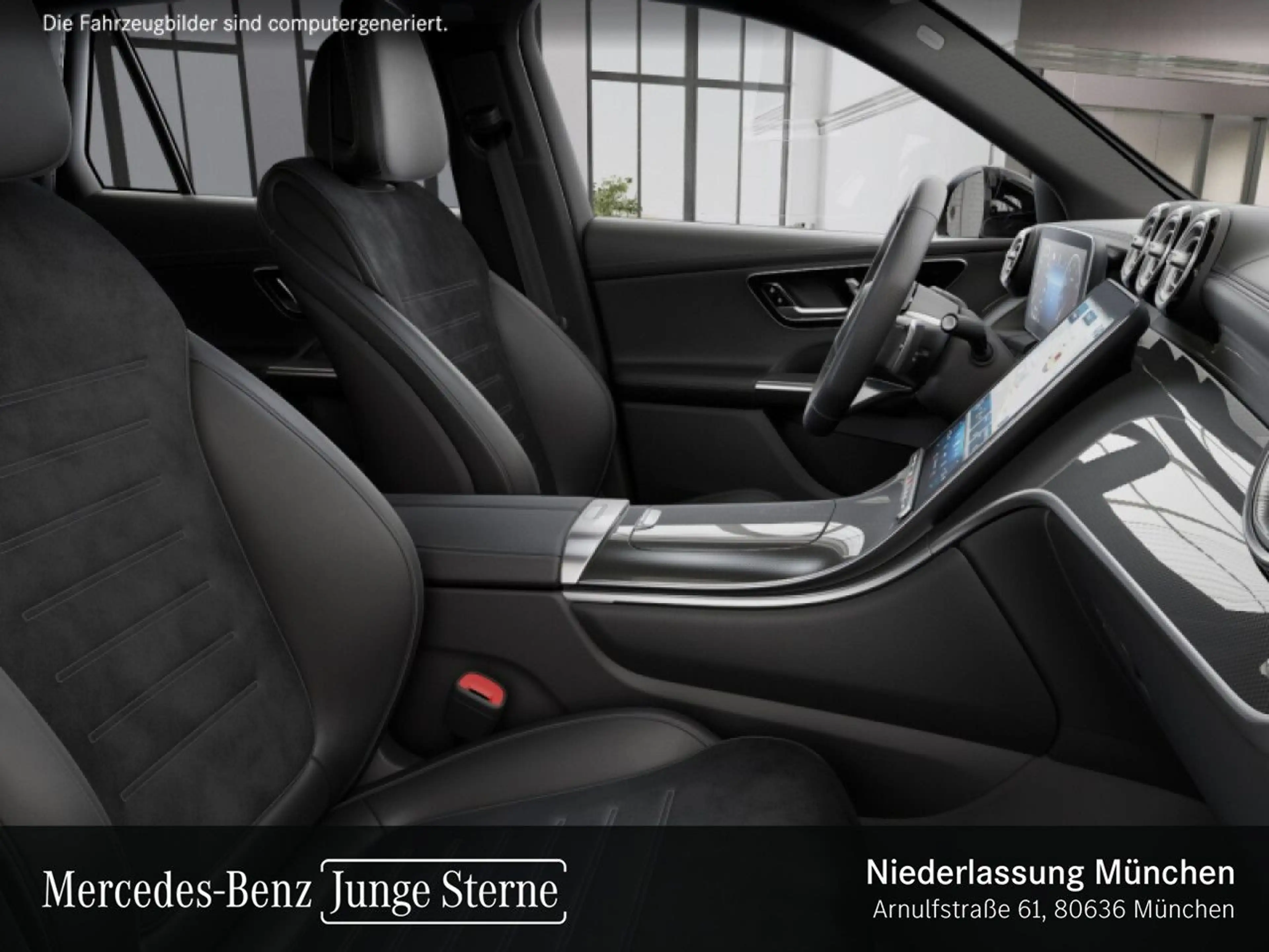 Mercedes-Benz GLC 200 4M AMG+NIGHT+360+AHK+LED+TOTW+KEYLESS+9G — photo 11