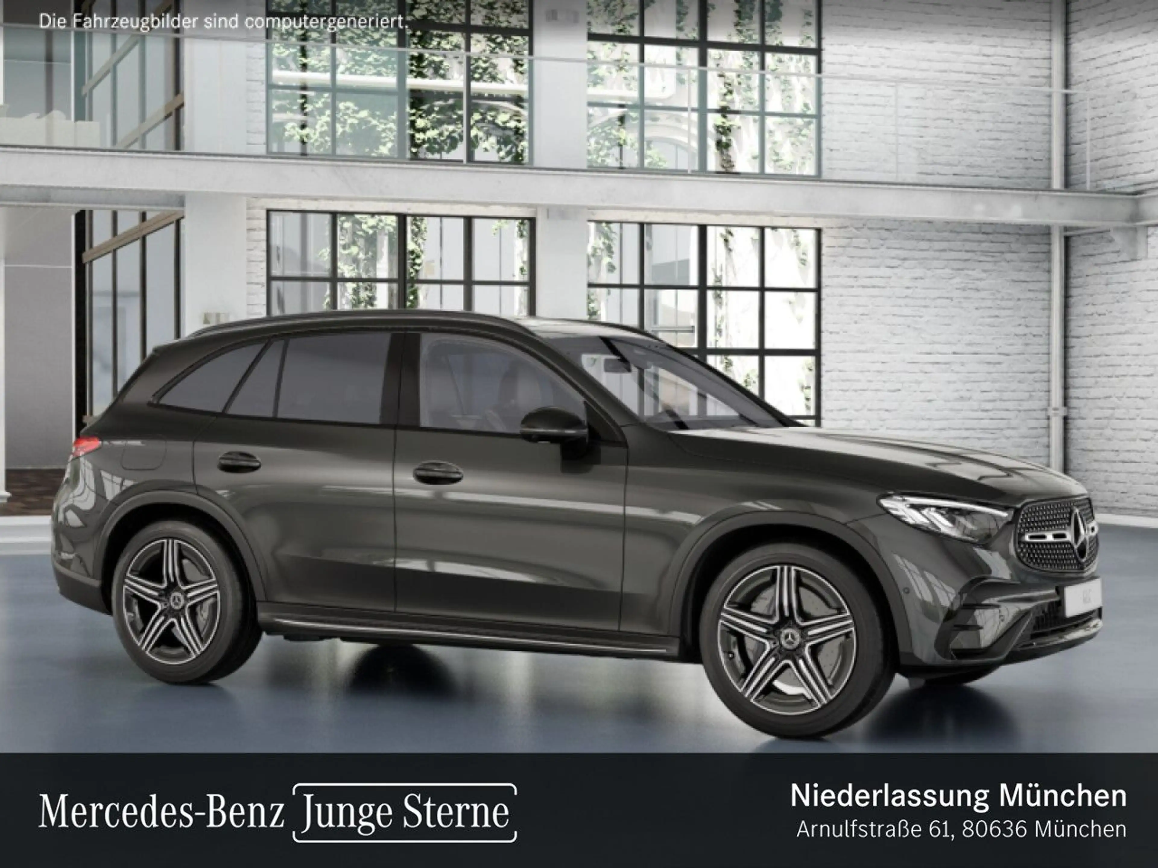 Mercedes-Benz GLC 200 4M AMG+NIGHT+360+AHK+LED+TOTW+KEYLESS+9G — photo 15