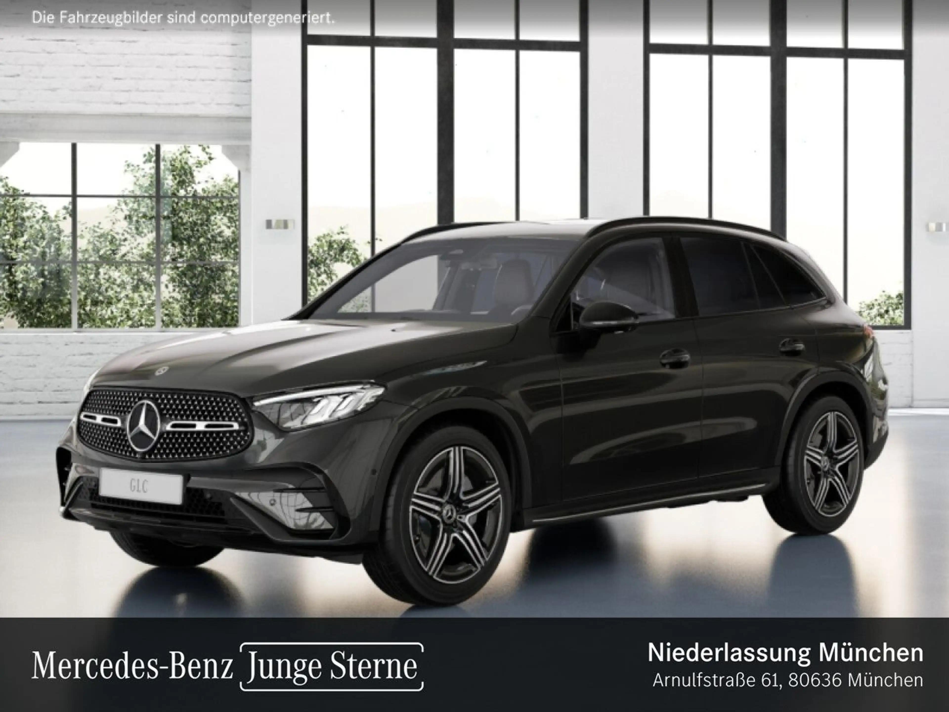 Mercedes-Benz GLC 200 4M AMG+NIGHT+360+AHK+LED+TOTW+KEYLESS+9G — photo 13