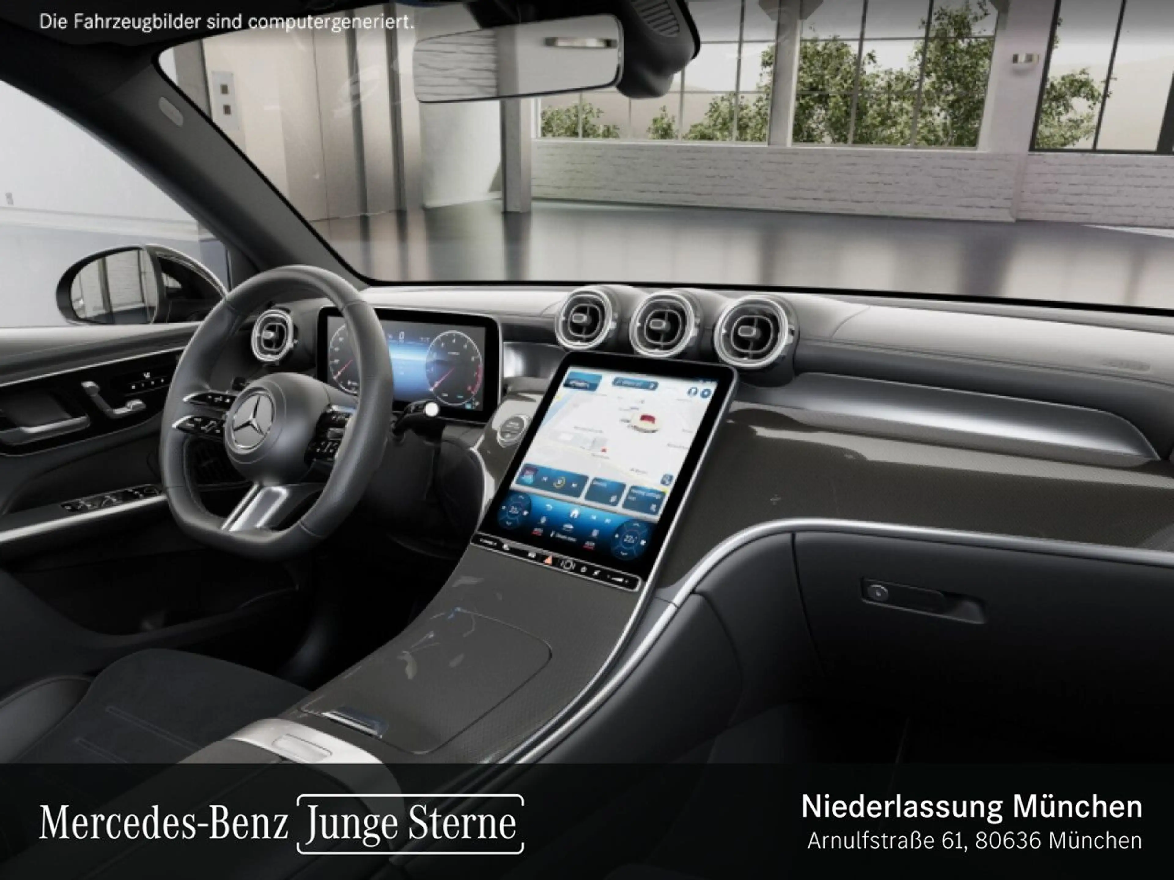 Mercedes-Benz GLC 200 4M AMG+NIGHT+360+AHK+LED+TOTW+KEYLESS+9G — photo 10