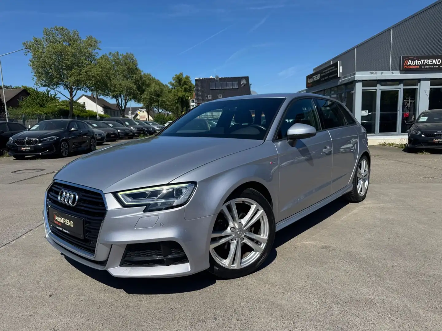 Audi A3 Sportback 35 TFSI*S-Line*S-Tronic*Virtual*LED Argent - 1