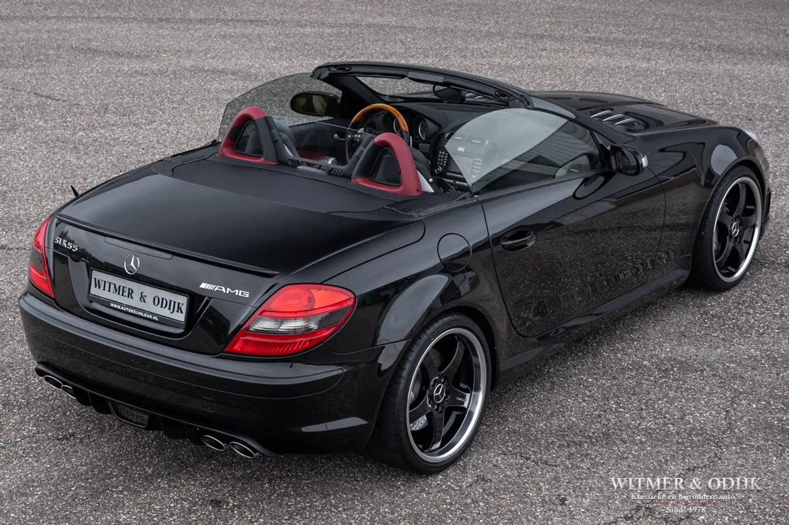 Mercedes-Benz SLK 55 AMG Negro - 2