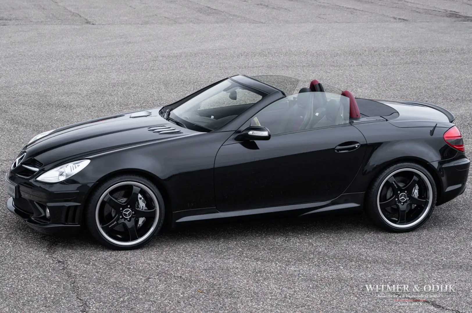 Mercedes-Benz SLK 55 AMG Negro - 1