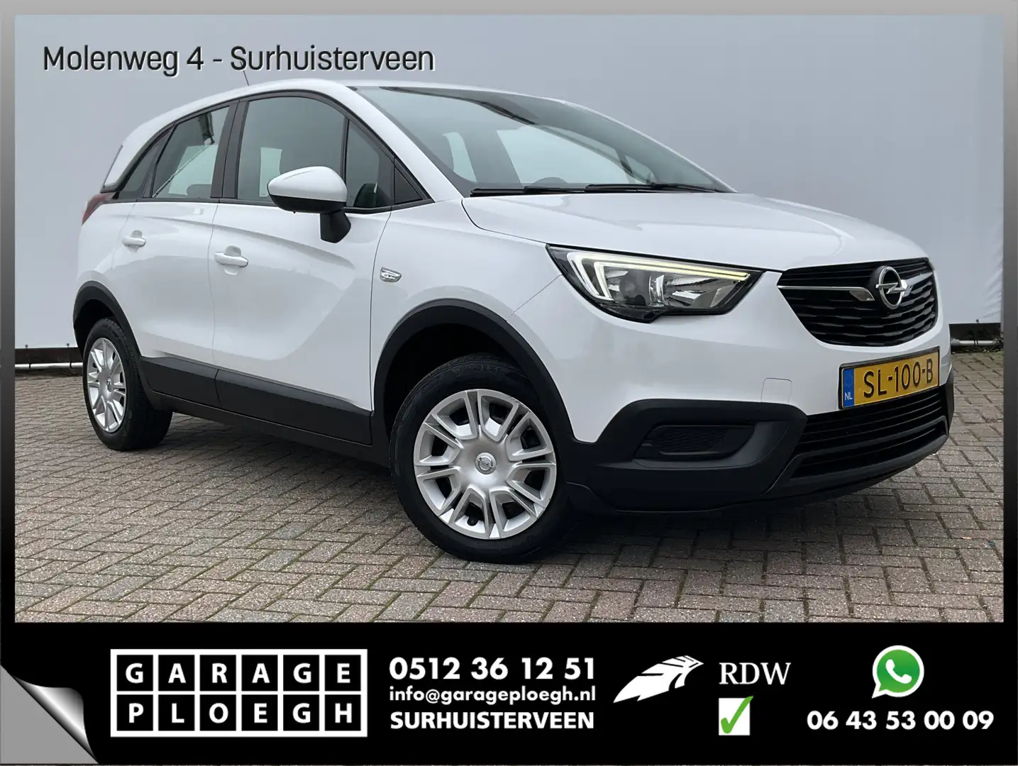 Opel Crossland X 1.6 CDTI Navi Trekh Andoid/Apple carplay Euro6 Onl Wit - 1