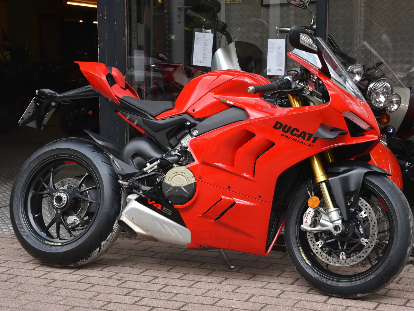 Ducati Panigale V4 S ***MOTO VERTE*** Rouge - 1