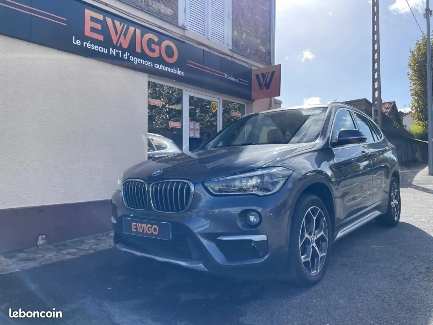 BMW X1 1.8 D 150Ch XLINE XDRIVE BVA SIEGES ELECTRIQUES CHAUFFANTS HAYON ELECTRIQUE CAM DE RECUL Gris - 1