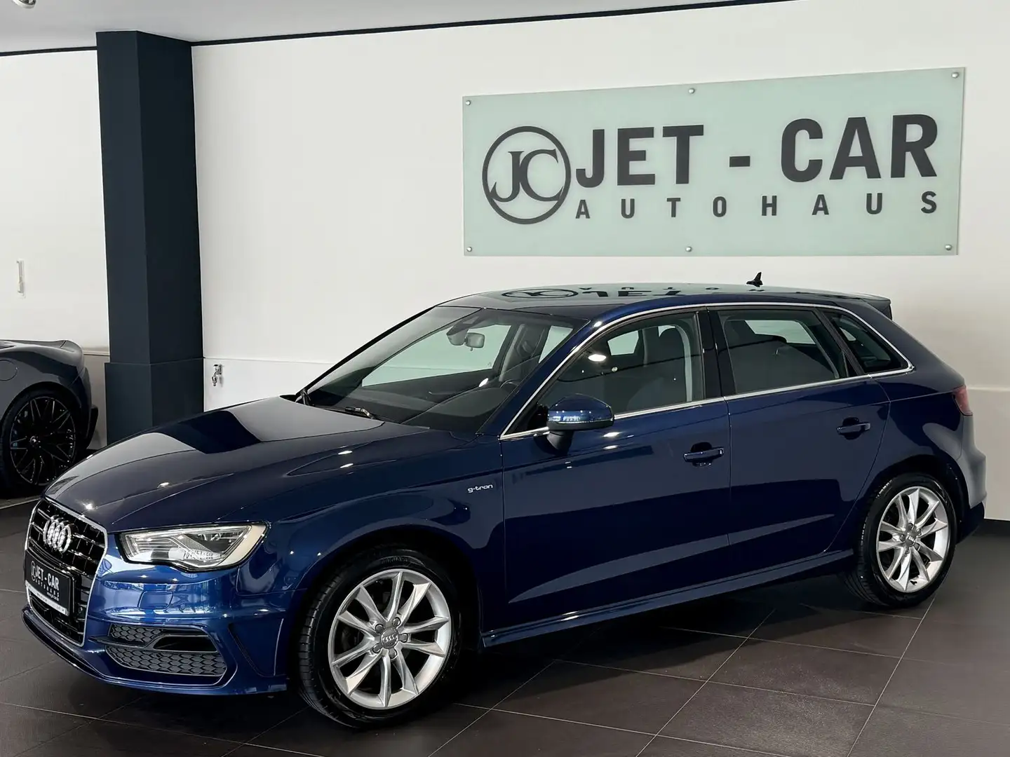 Audi A3 1.4 TFSI g-tron Sportback S Line Azul - 1