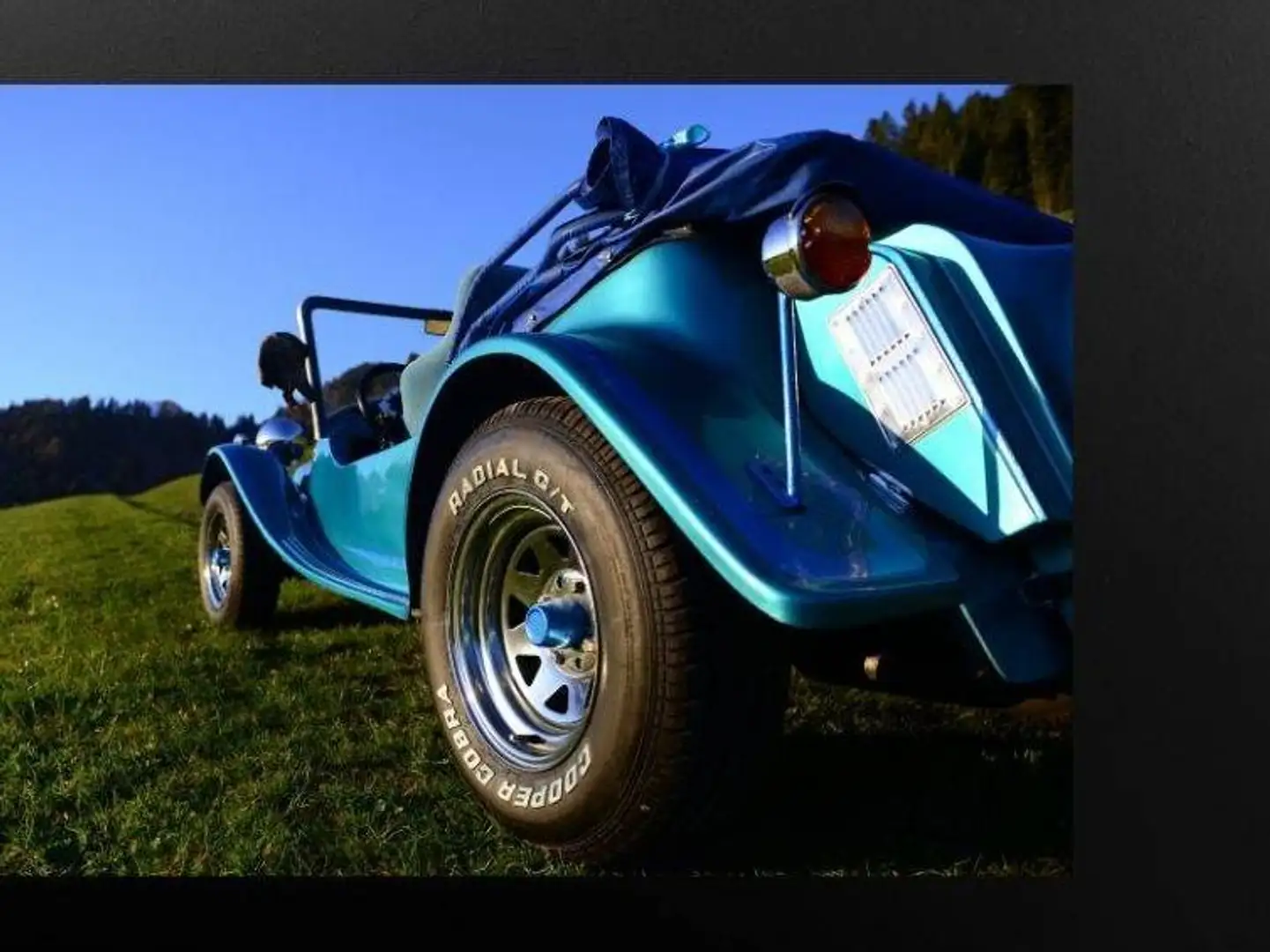 Volkswagen Buggy Blau - 2