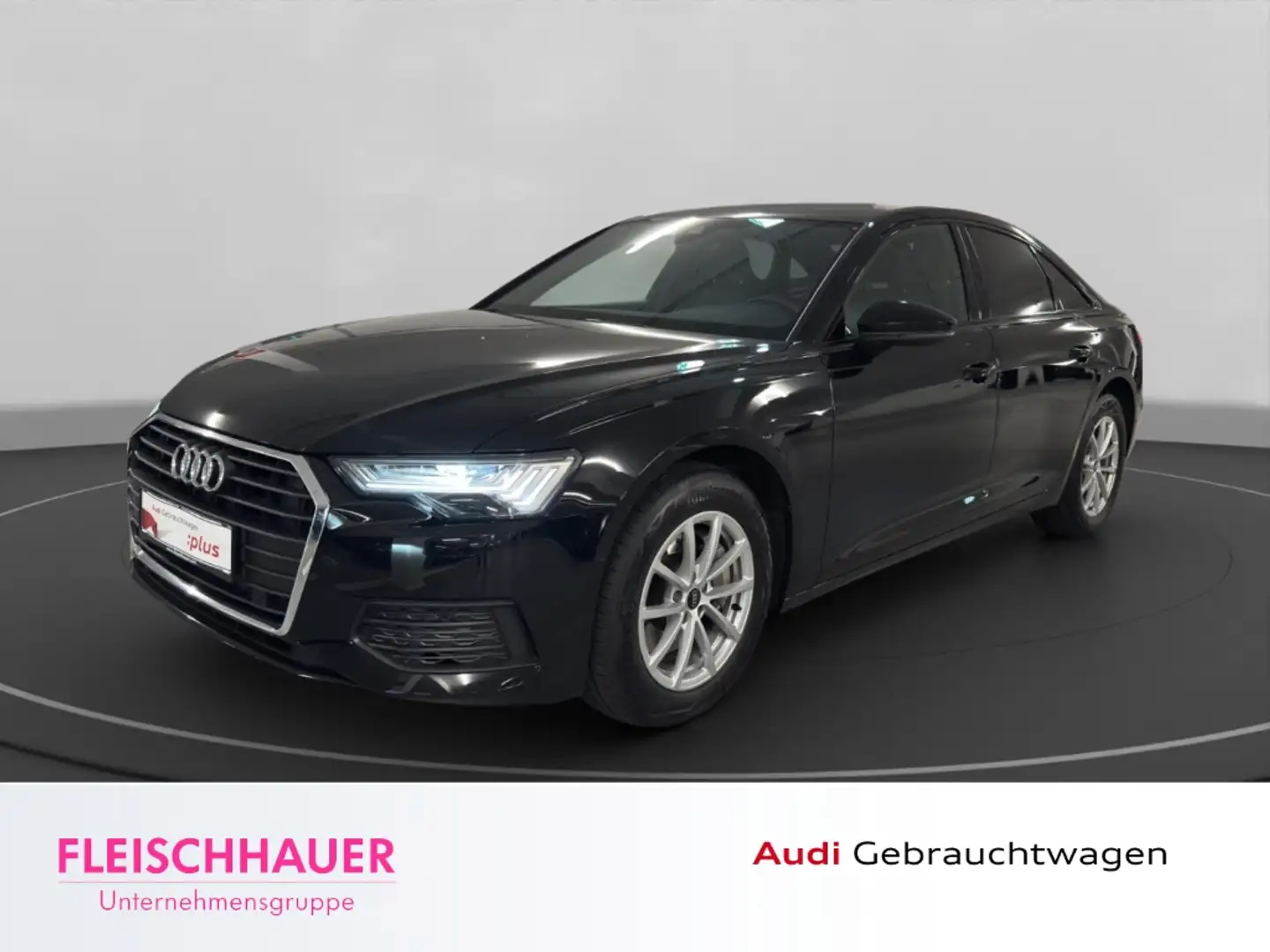 Audi A6 45 TFSI HD-Matrix+Navi+sound+Privacy+App-connect Zwart - 1