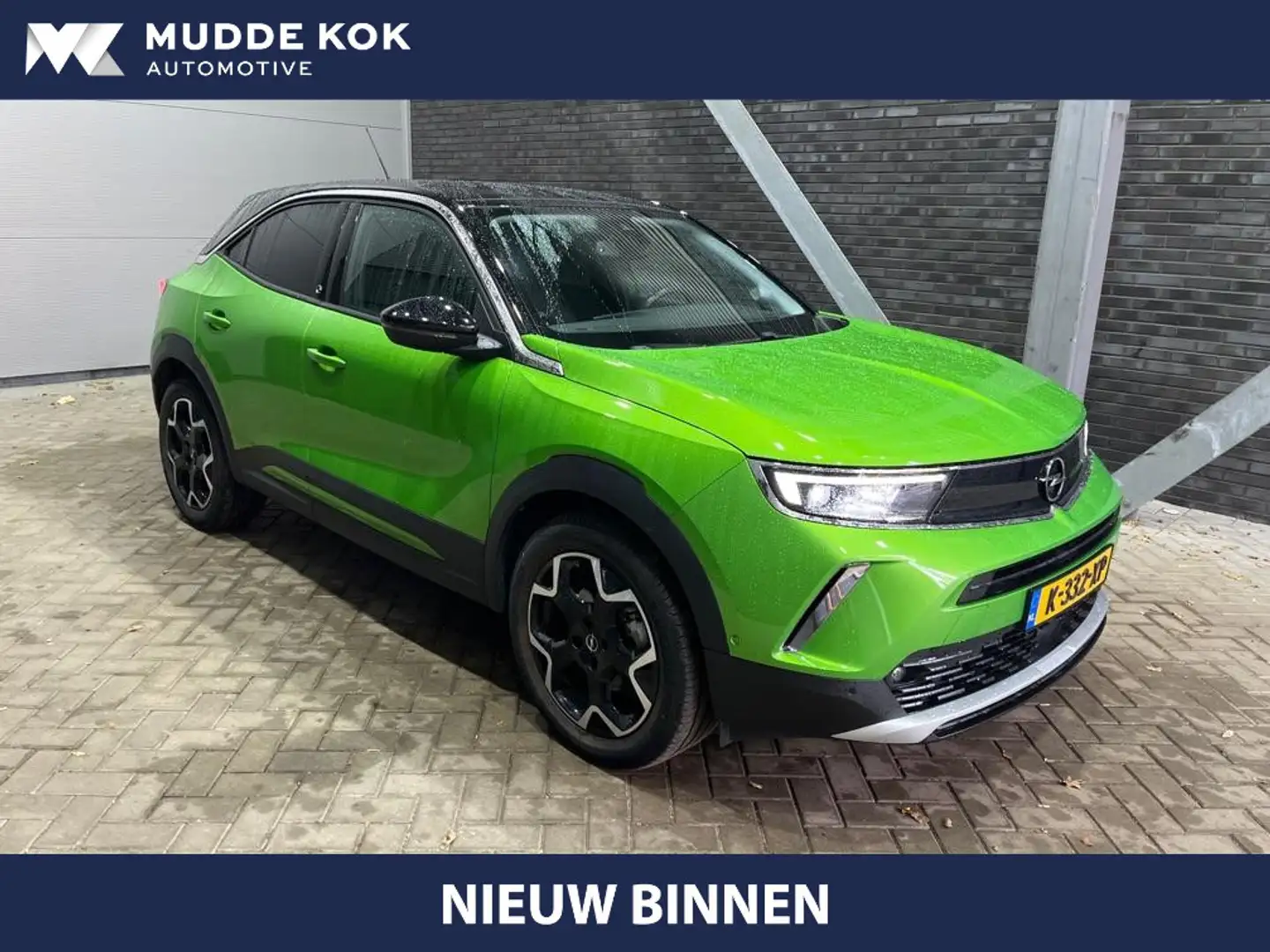 Opel Mokka-E Ultimate 50-kWh 11kw bl. | ACC | Stoel+Stuurverwar Groen - 1