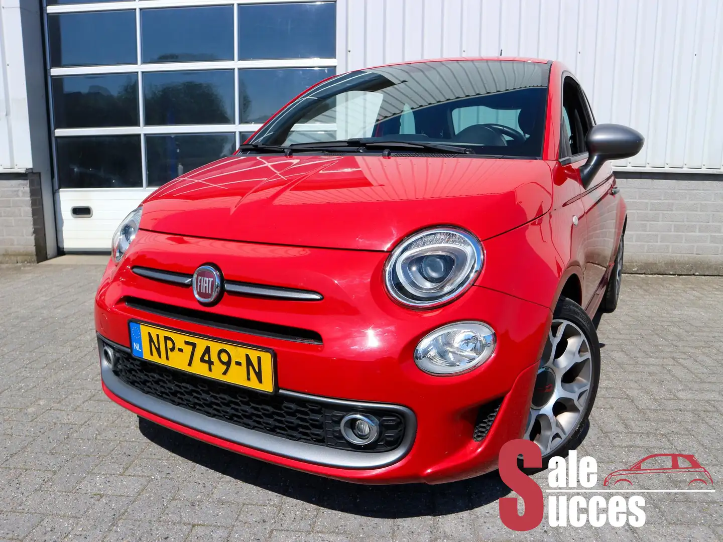 Fiat 500 0.9 TwinAir Turbo Sport Rood - 1