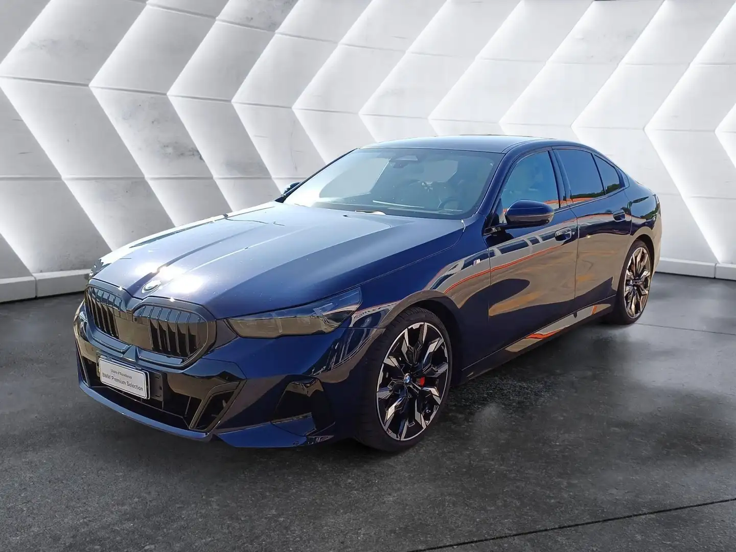 BMW 520 520d 48V xdrive MSport auto Blu/Azzurro - 1