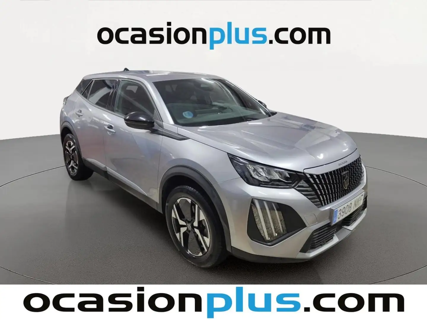 Peugeot 2008 Hybrid Allure eDCS6 145 Gris - 2