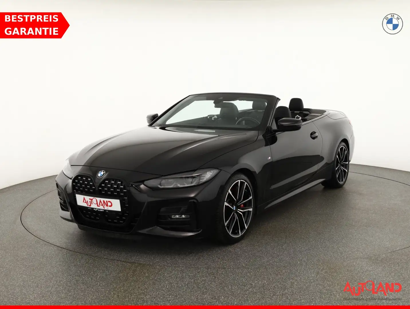 BMW 420 420i Cabrio M Sport LED Navi Soundsystem Negro - 1