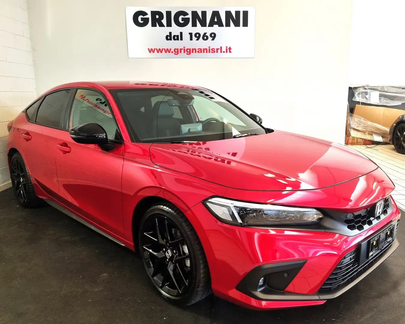 Honda Civic Civic 2.0 Hev eCVT Sport *PREZZO VERO* Rosso - 1
