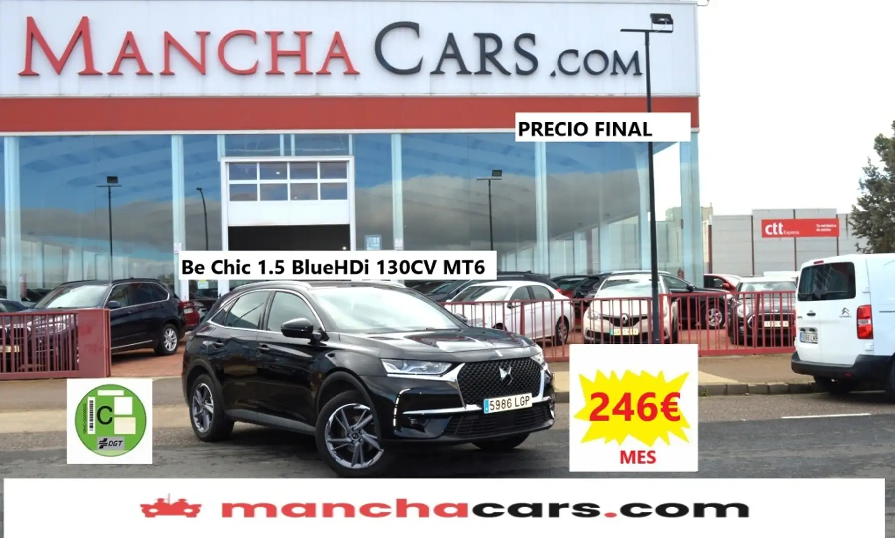 DS Automobiles DS 7 Crossback 1.5BlueHDi Drive Efficiency Be Chic Negro - 2
