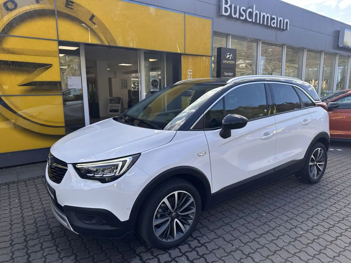 Opel Crossland X Ultimate +AHK+HUD+NAVI+ Weiß - 1