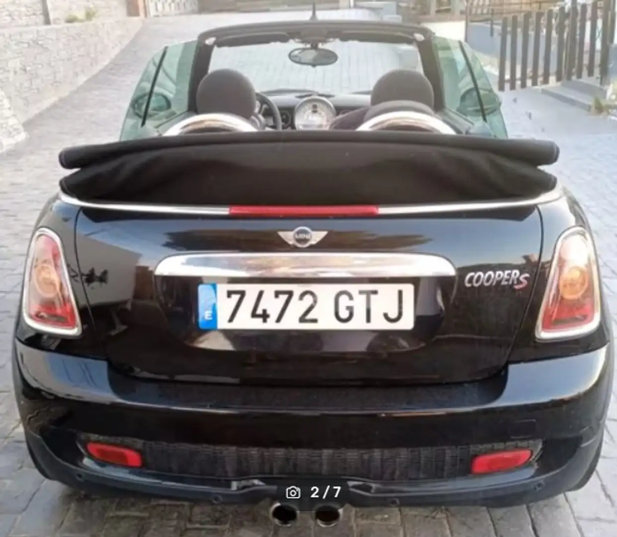 MINI Cooper S Cabrio 1600 Negro - 2